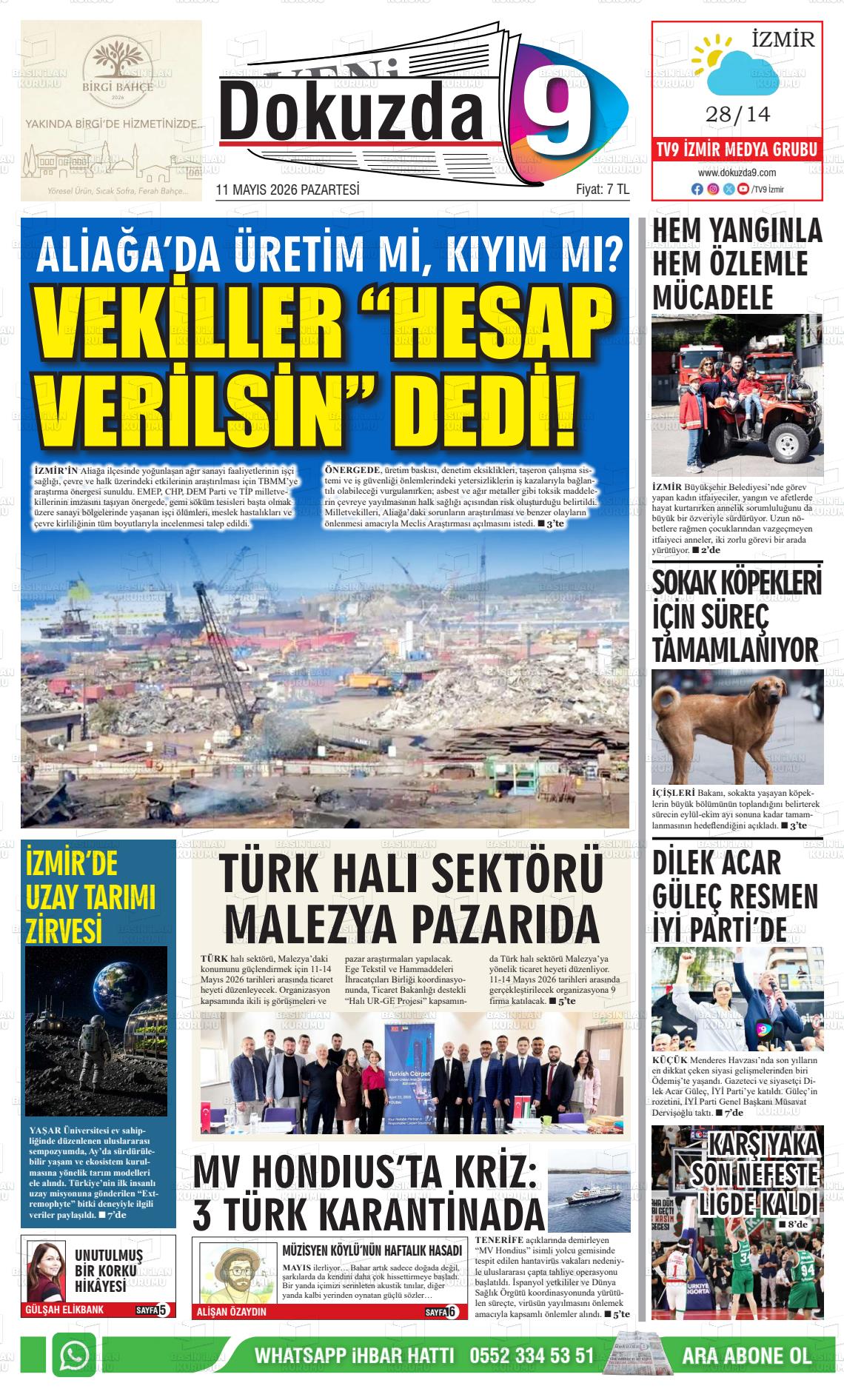 Izmir Buyuktorbali 11.05.2026