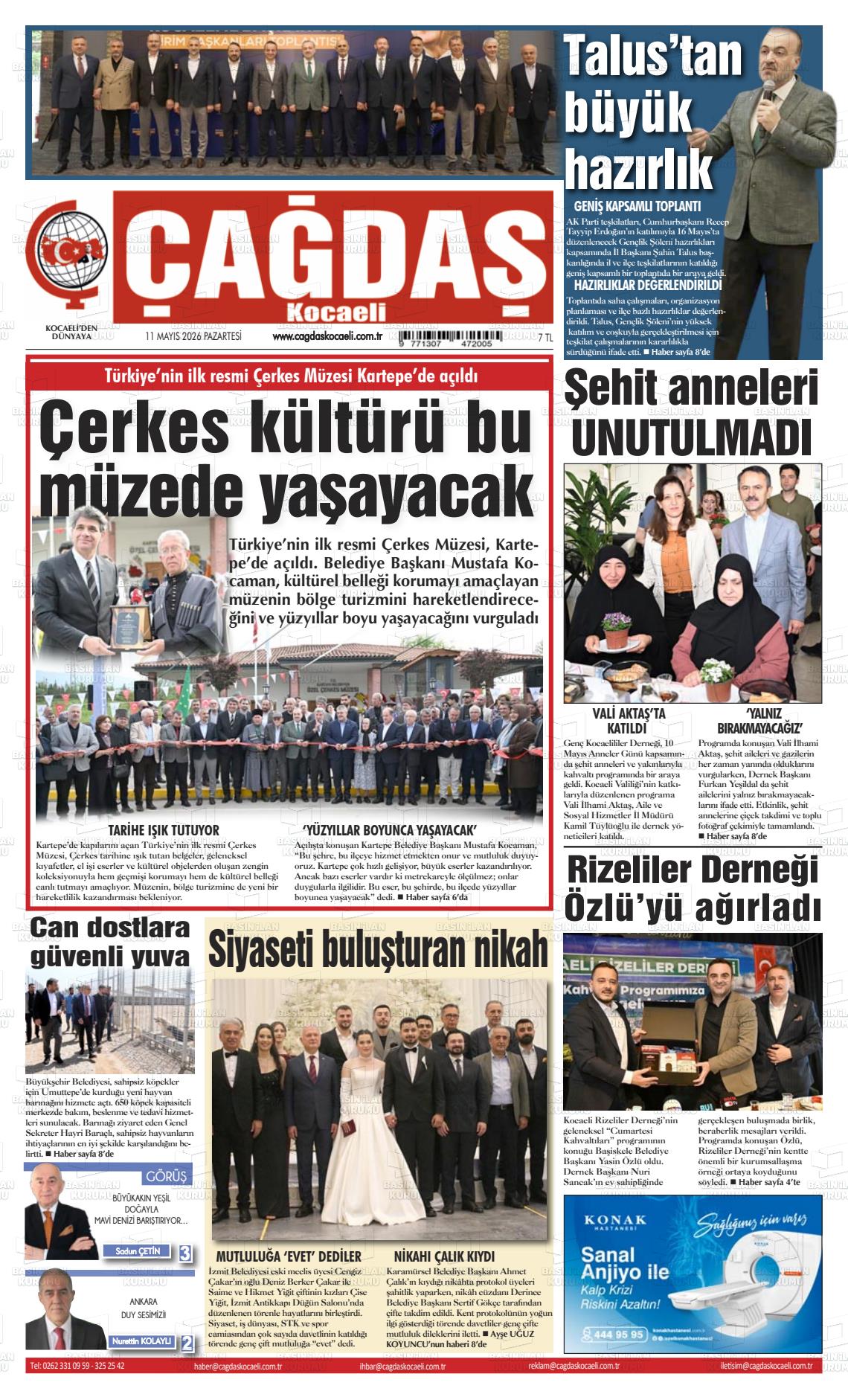 Kocaeli Cagdas 11.05.2026