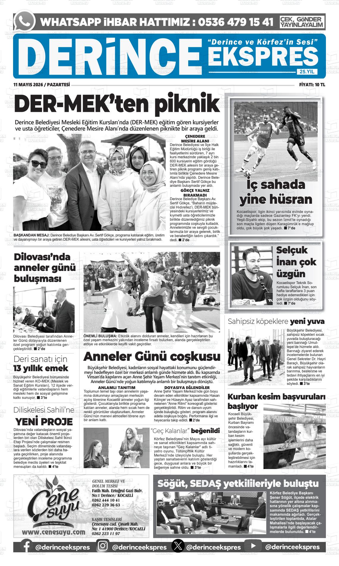 Kocaeli Derinceekspres 11.05.2026