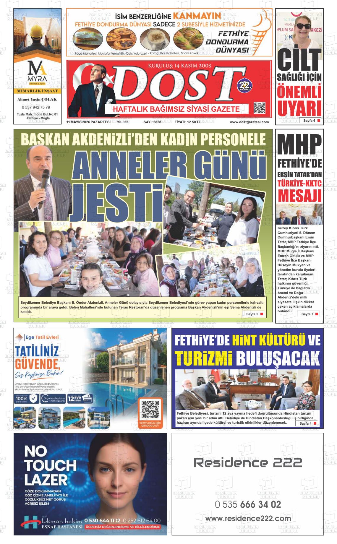 Mugla Dost 11.05.2026