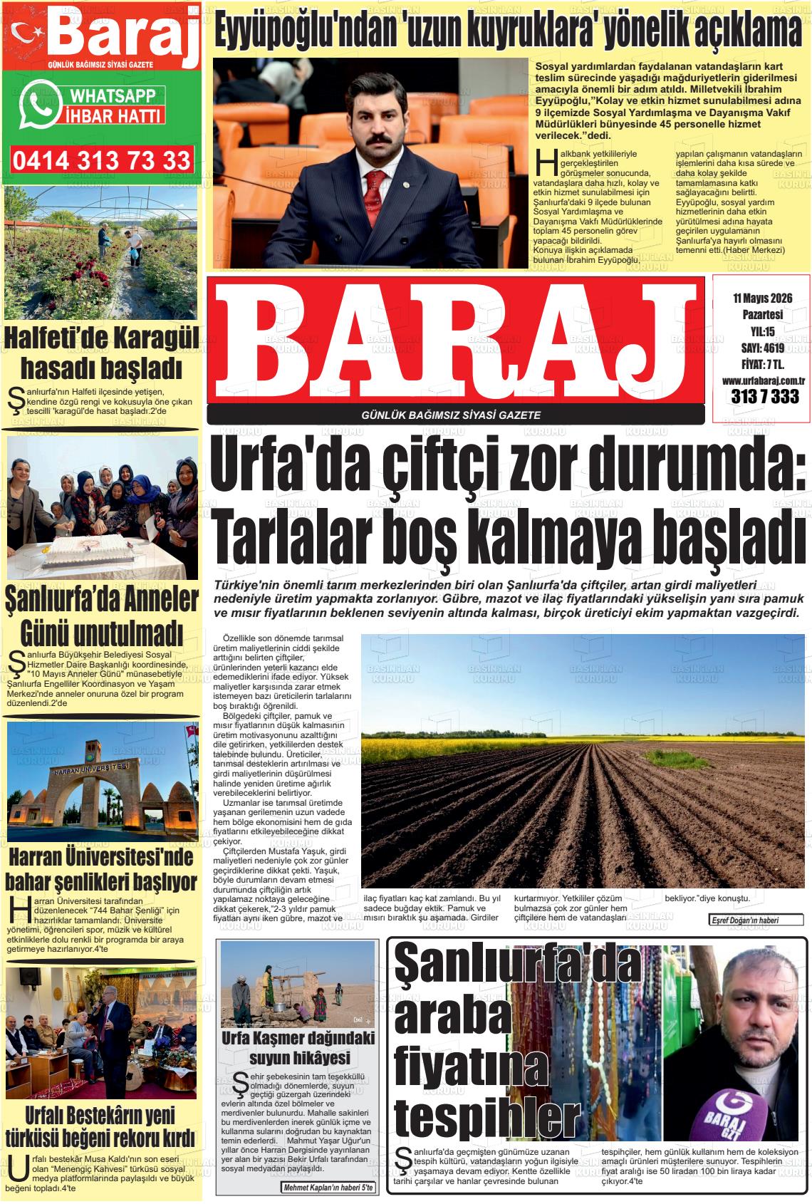 Sanliurfa Dundenbugunesafak 11.05.2026