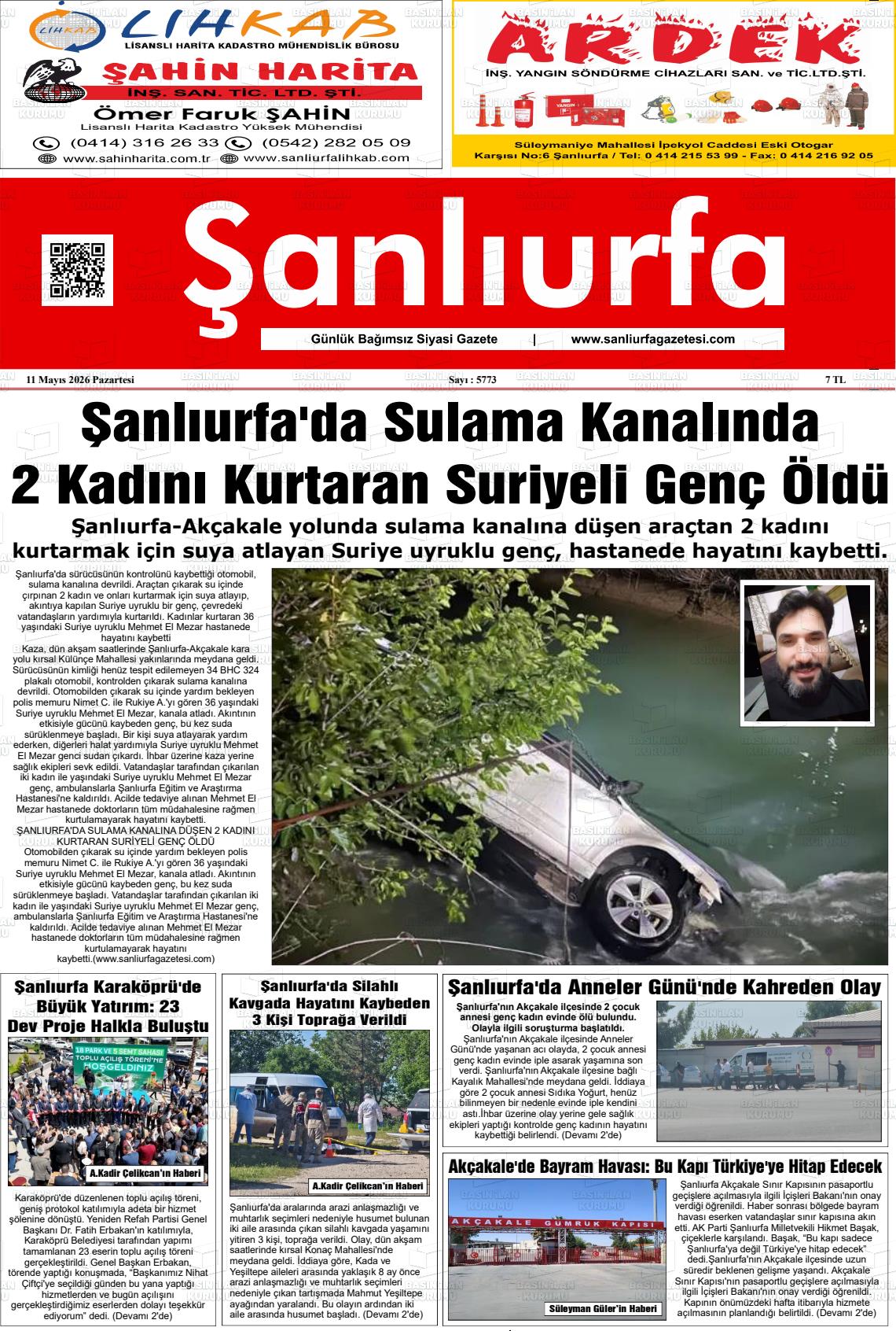 Sanliurfa Dunyadaveturkiyede 11.05.2026