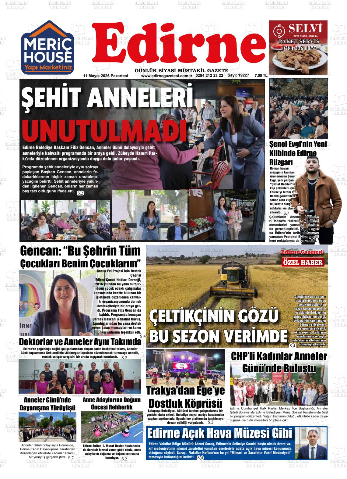 Edirne 11.05.2026