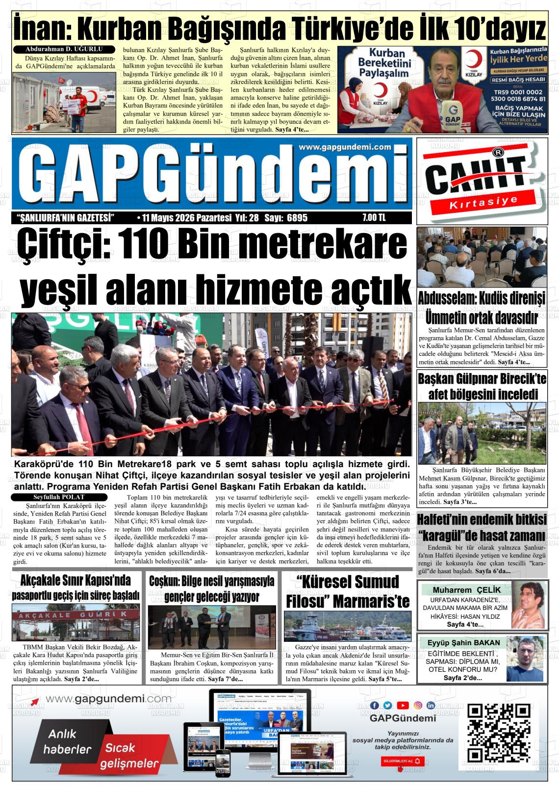 Sanliurfa Gapgundemi 11.05.2026