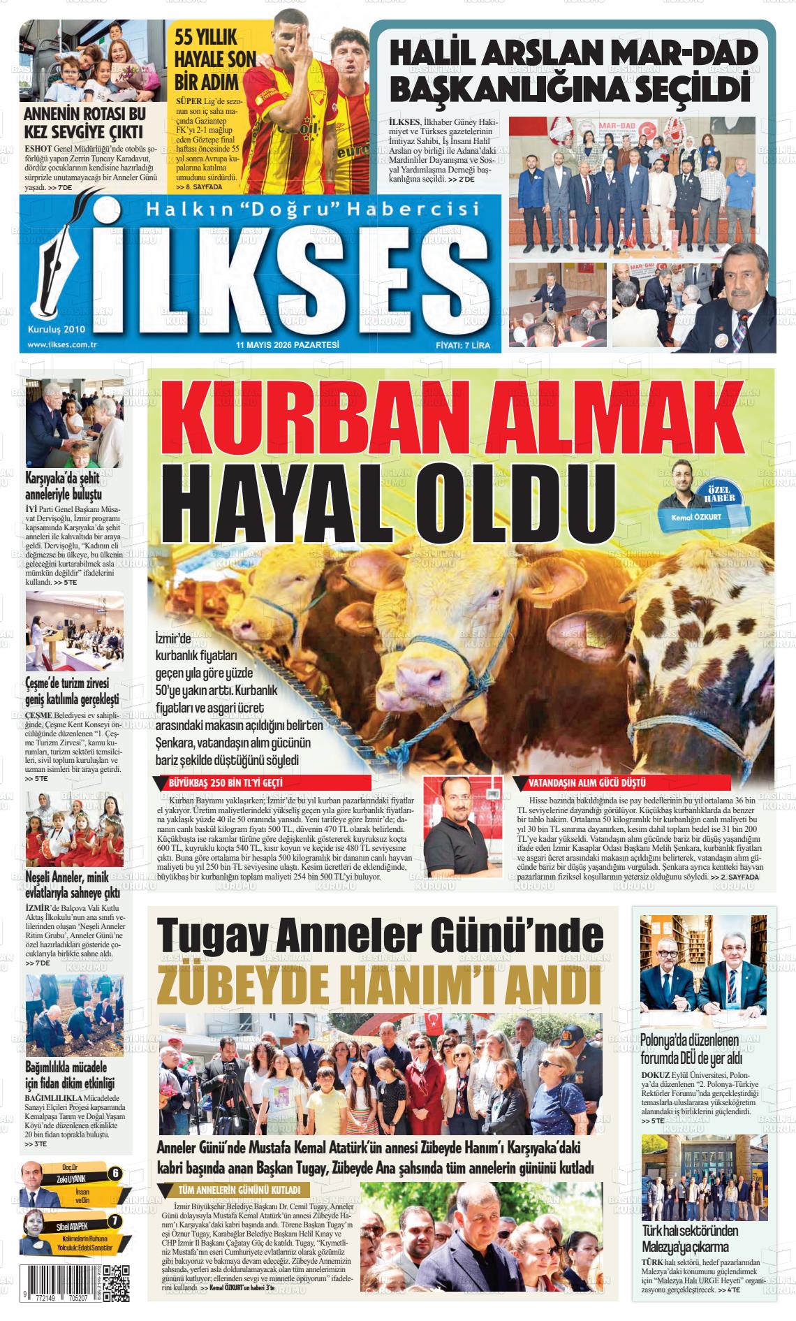 Izmir Ilkses 11.05.2026