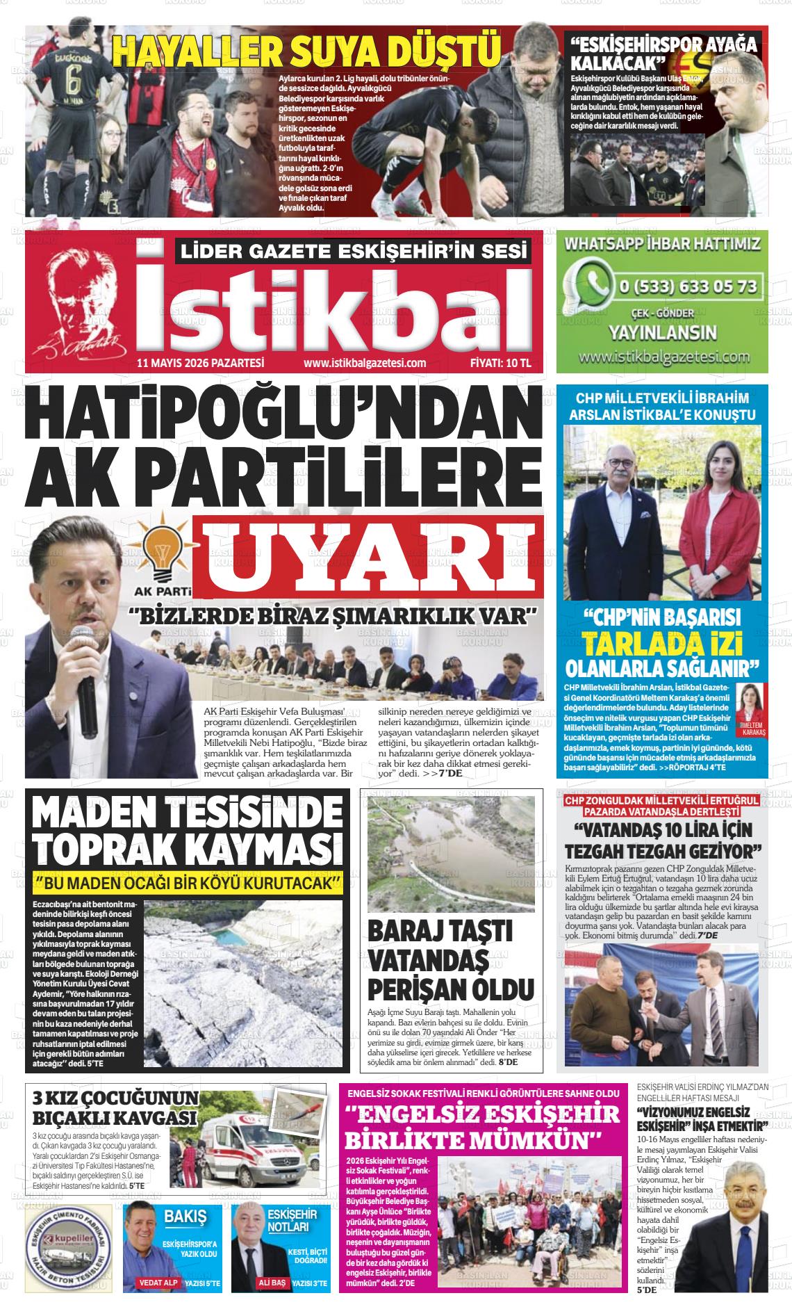 Eskisehir Istikbal 11.05.2026