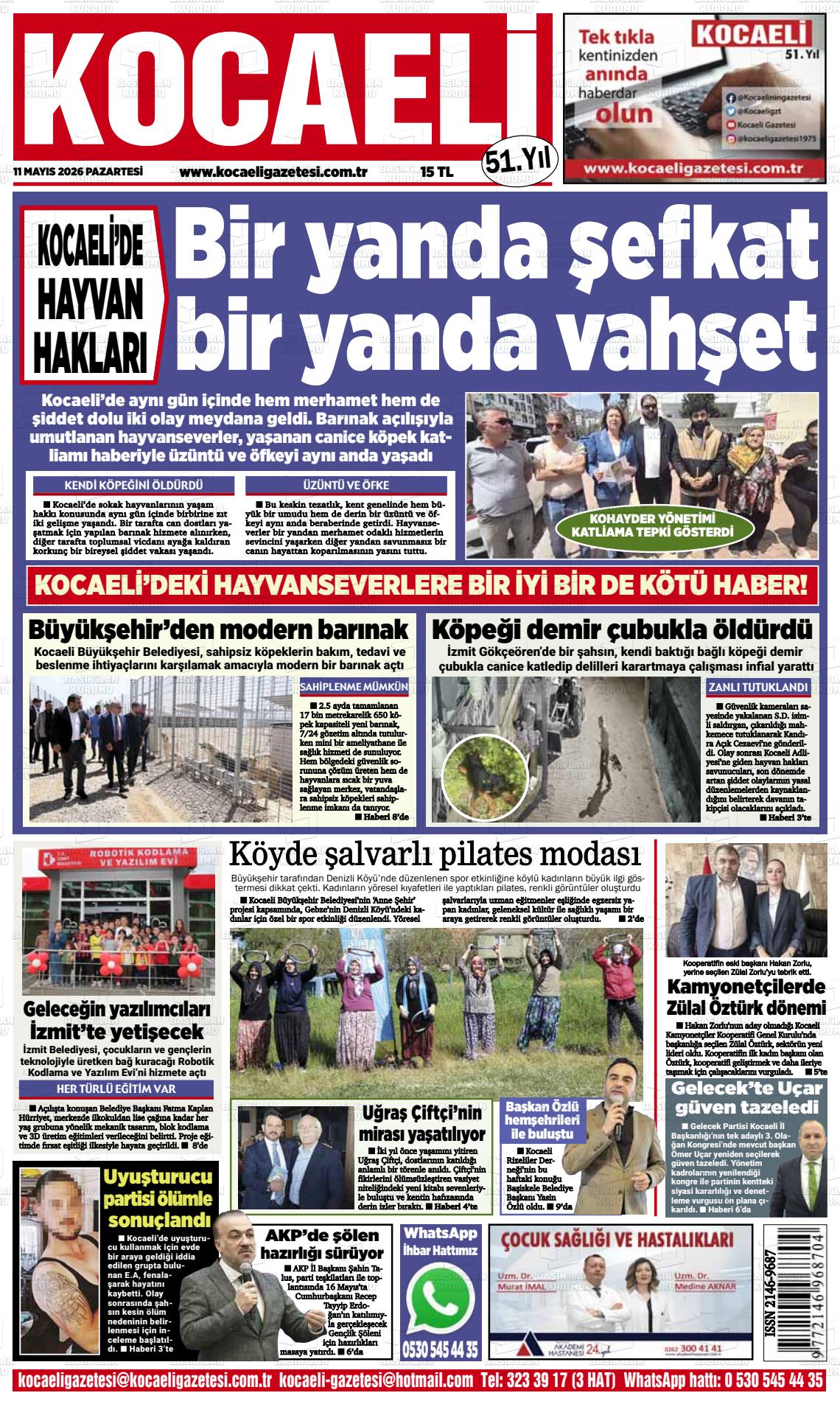 Kocaeli 11.05.2026