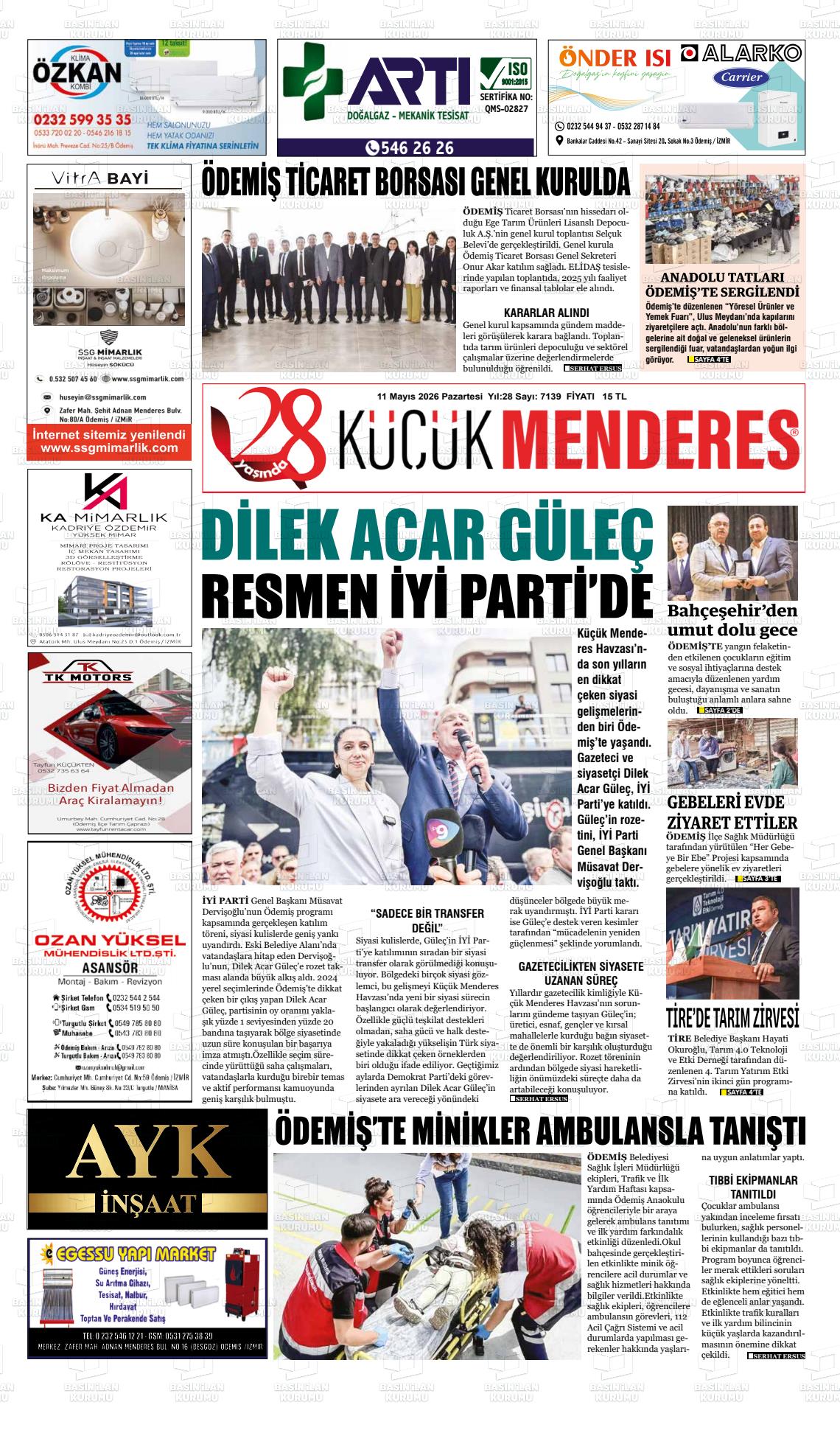 Izmir Kucukmenderes 11.05.2026