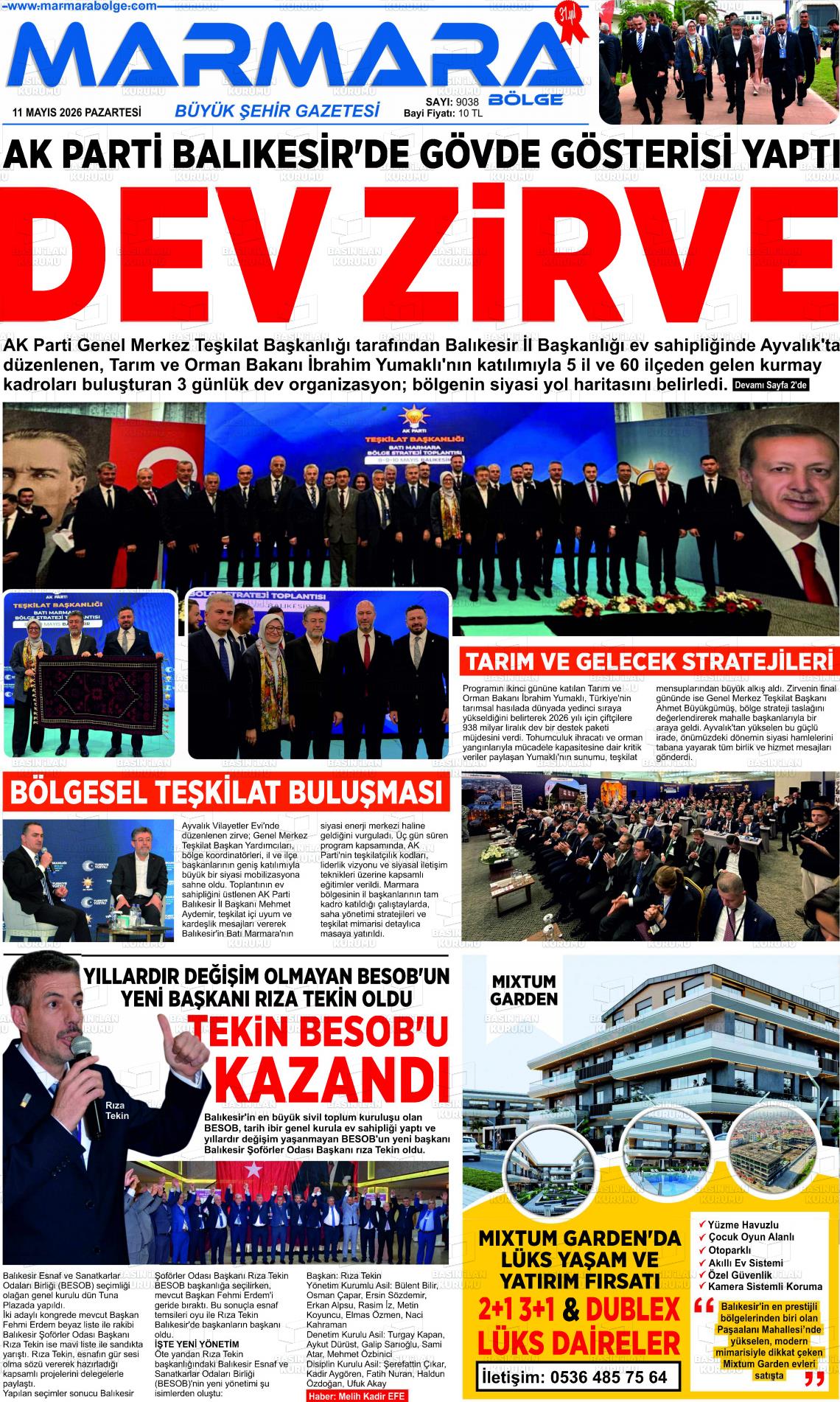 Balikesir Marmarabolge 11.05.2026
