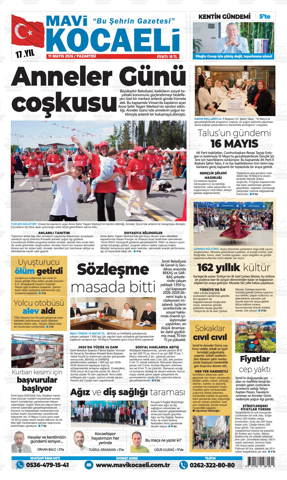 Kocaeli Mavi 11.05.2026