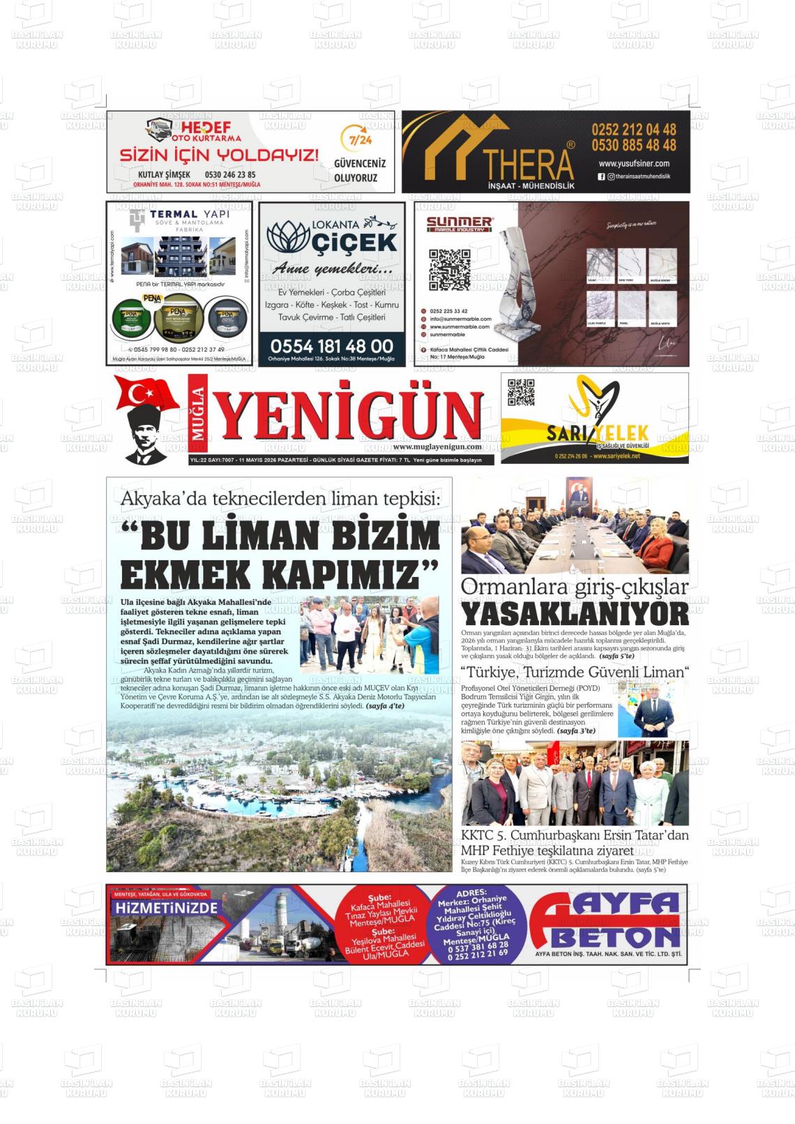 Mugla Yenigun 11.05.2026