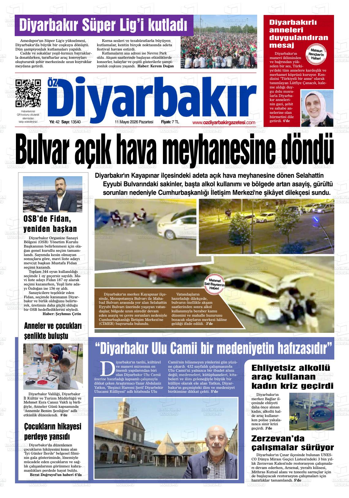Diyarbakir Oz 11.05.2026