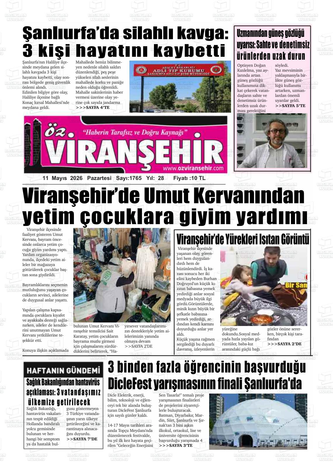 Sanliurfa Ozviransehir 11.05.2026