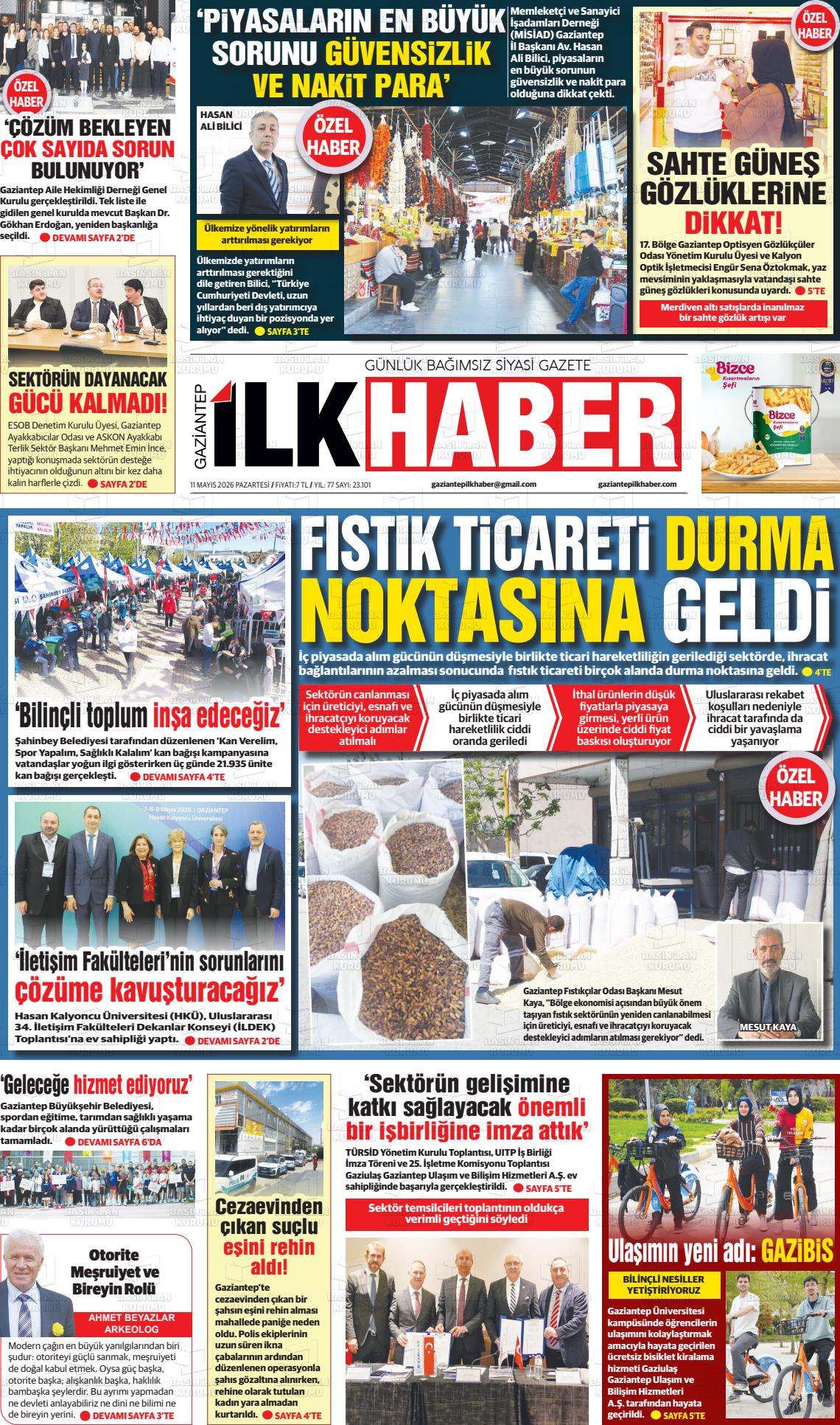 Sabah(gaziantep) 11.05.2026