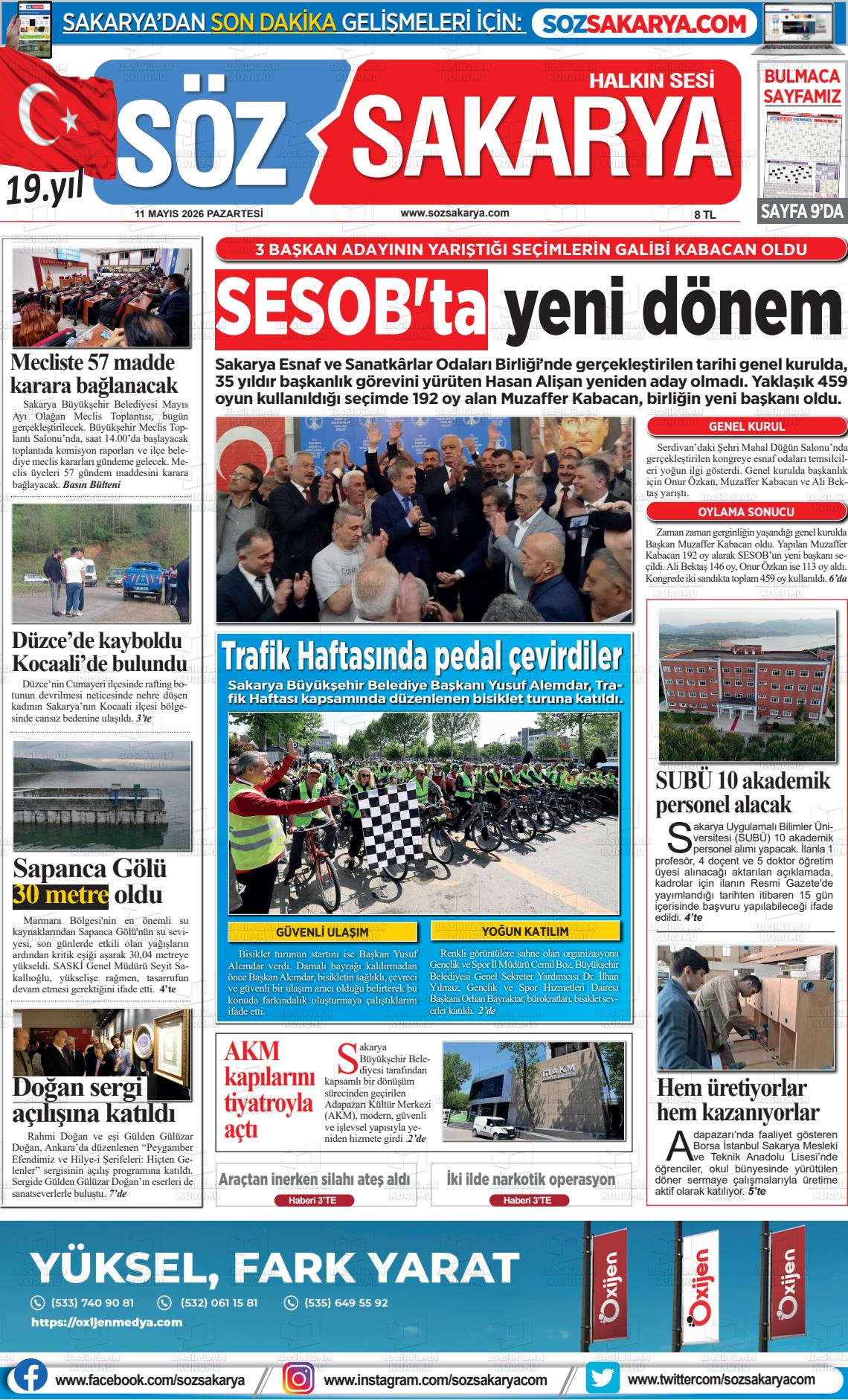 Sakarya Halk 11.05.2026