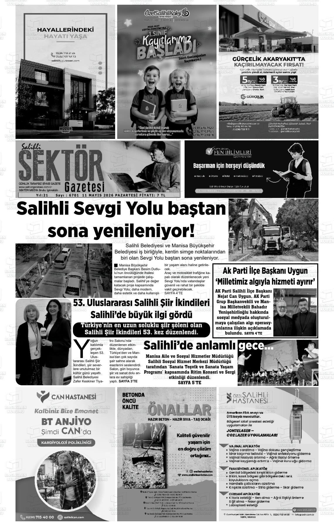 Manisa Salihlisektor 11.05.2026
