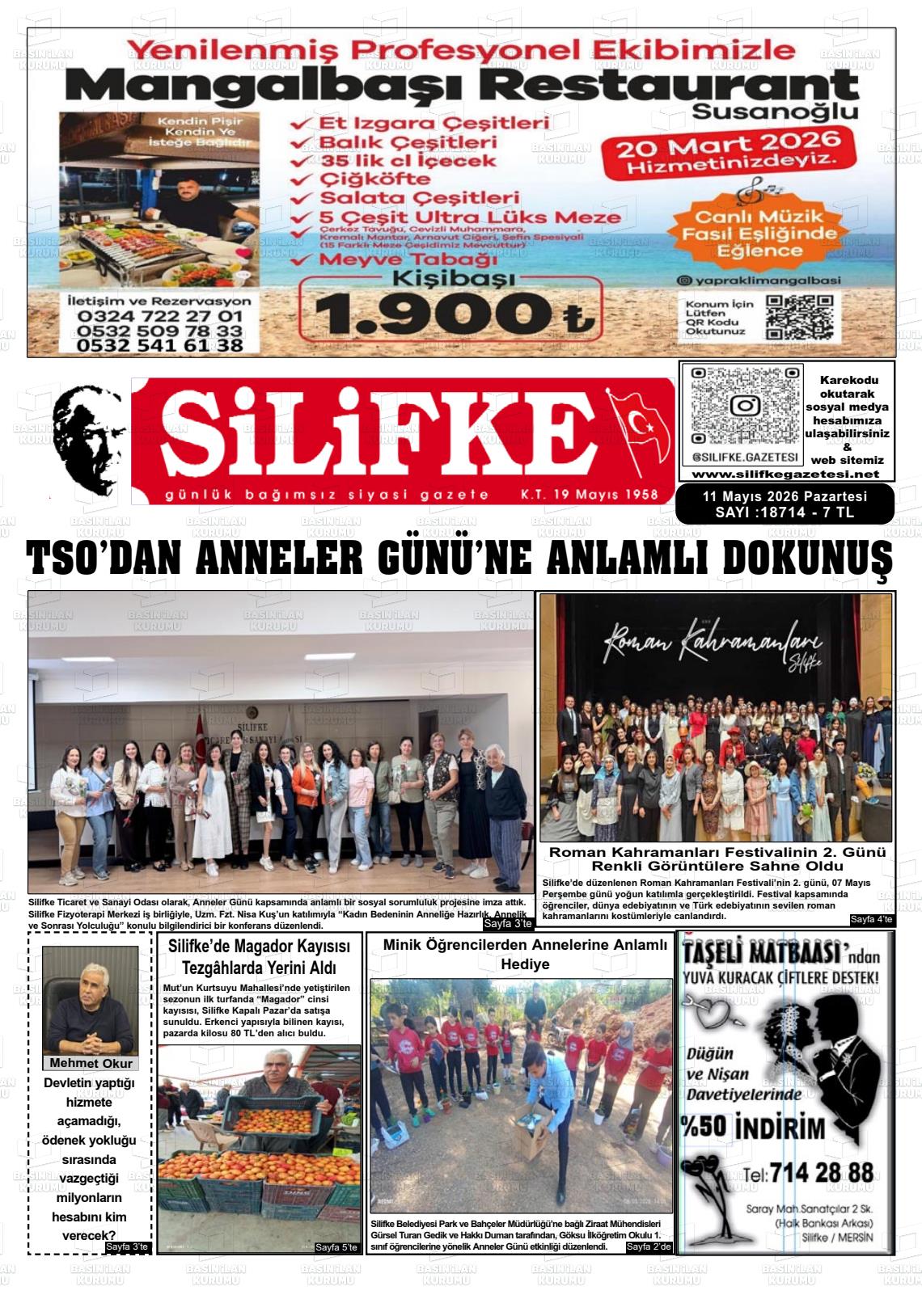 Mersin Silifke 11.05.2026