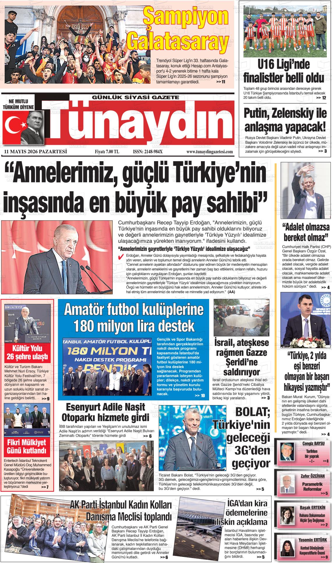 Istanbul Tunaydin 11.05.2026