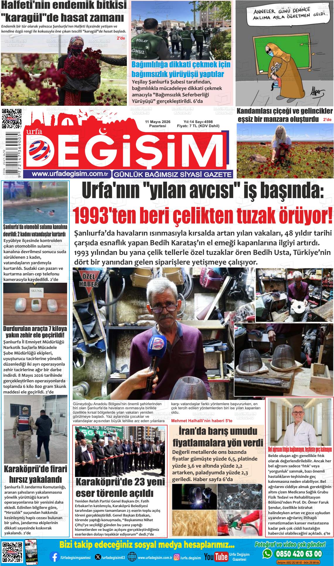 Sanliurfa Urfastar 11.05.2026
