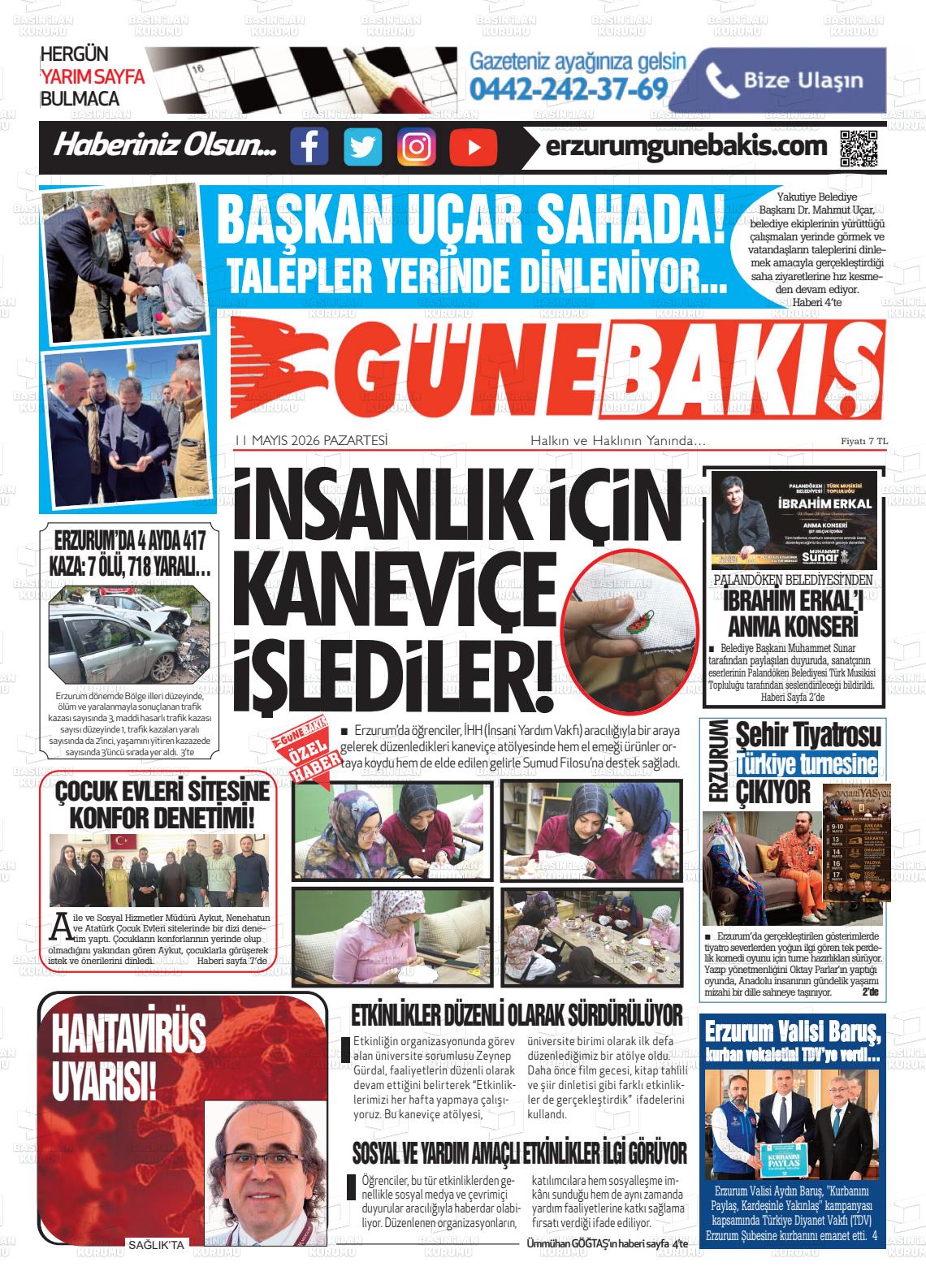 Erzurum Yenikusak 11.05.2026