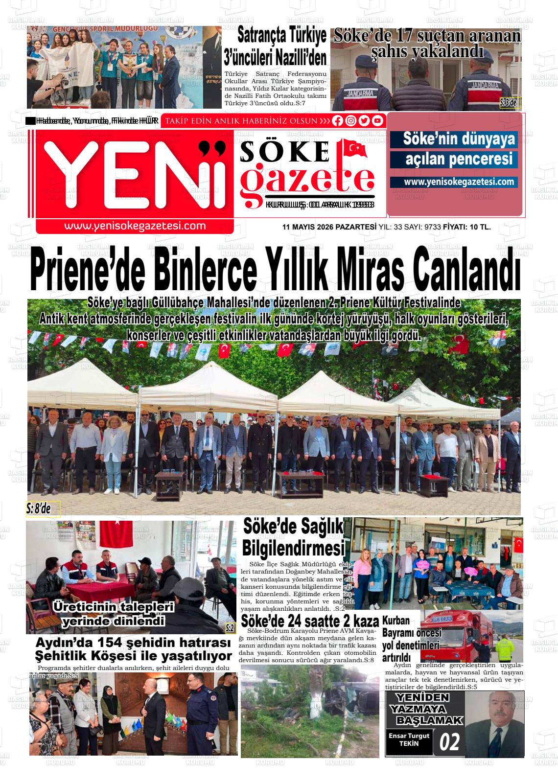 Aydin Yenisoke 11.05.2026