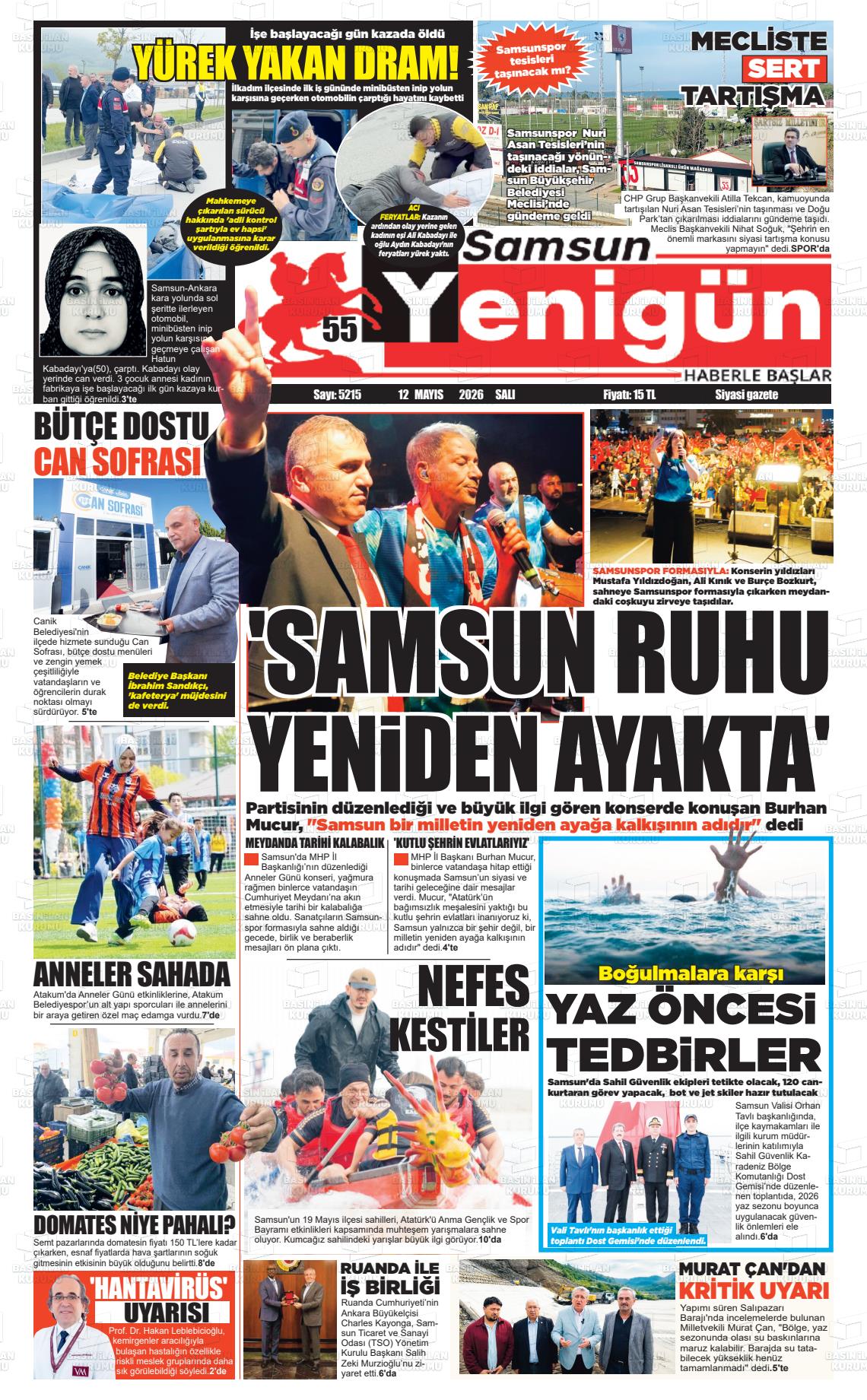 Samsun 55 Yenigun 12.05.2026