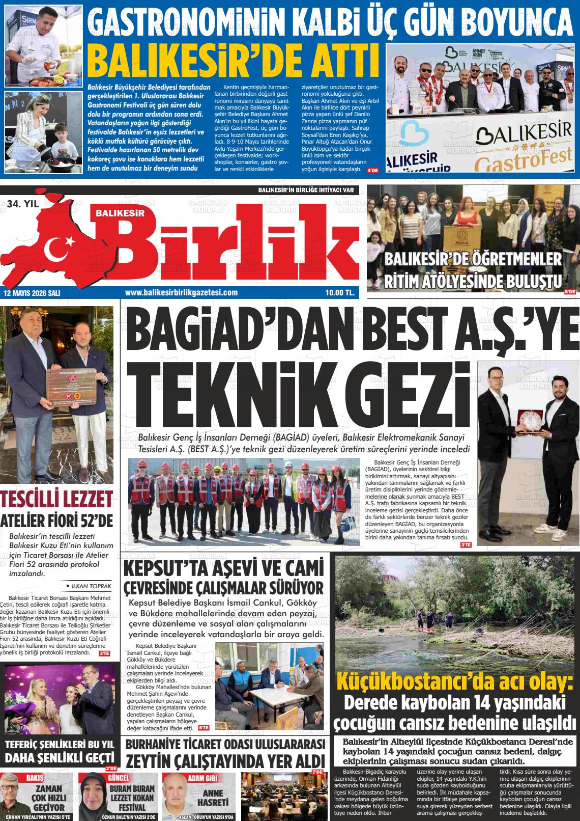 Balikesir Birlik 12.05.2026