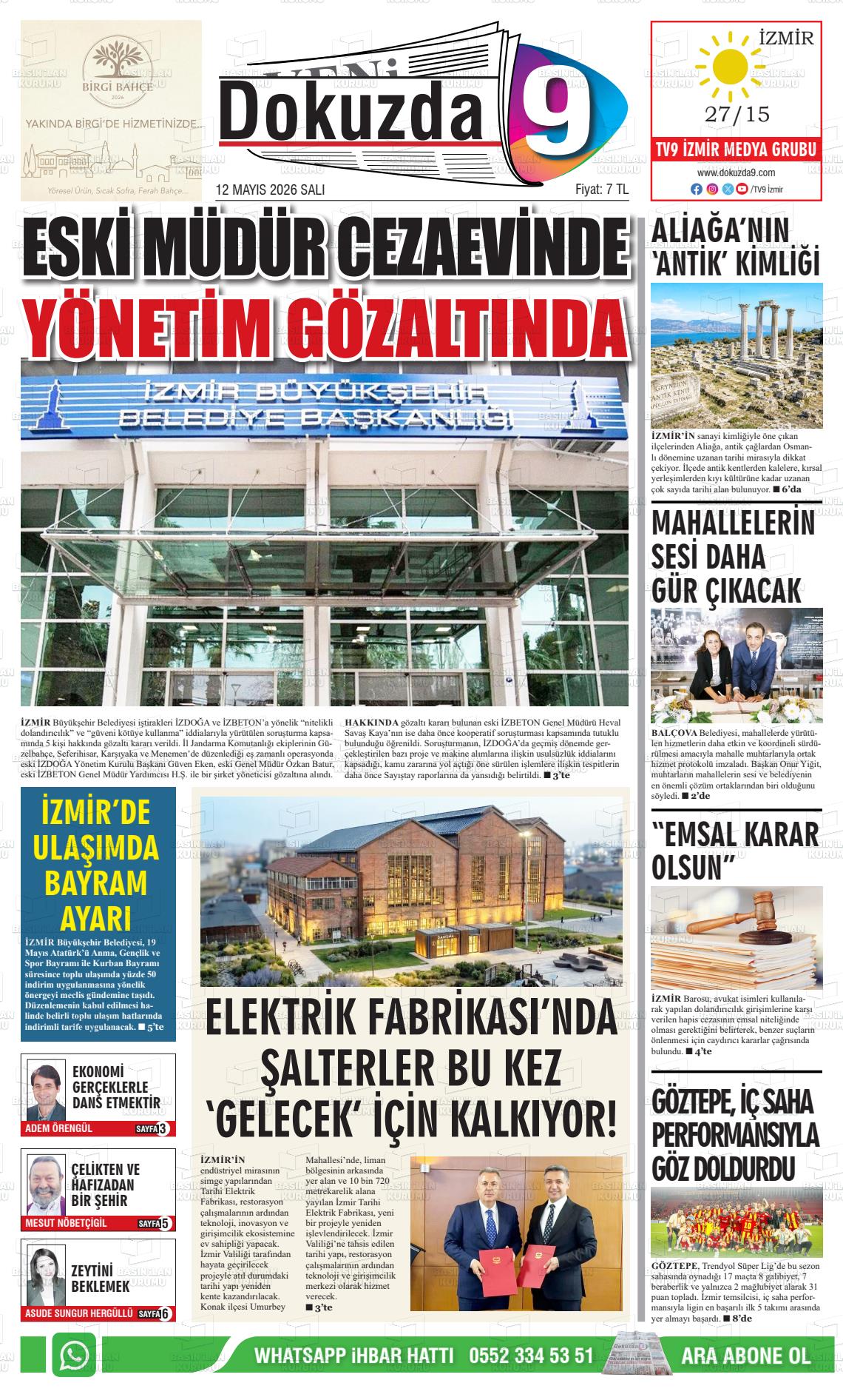 Izmir Buyuktorbali 12.05.2026