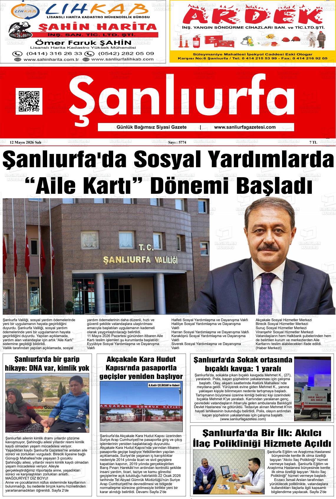 Sanliurfa Dunyadaveturkiyede 12.05.2026