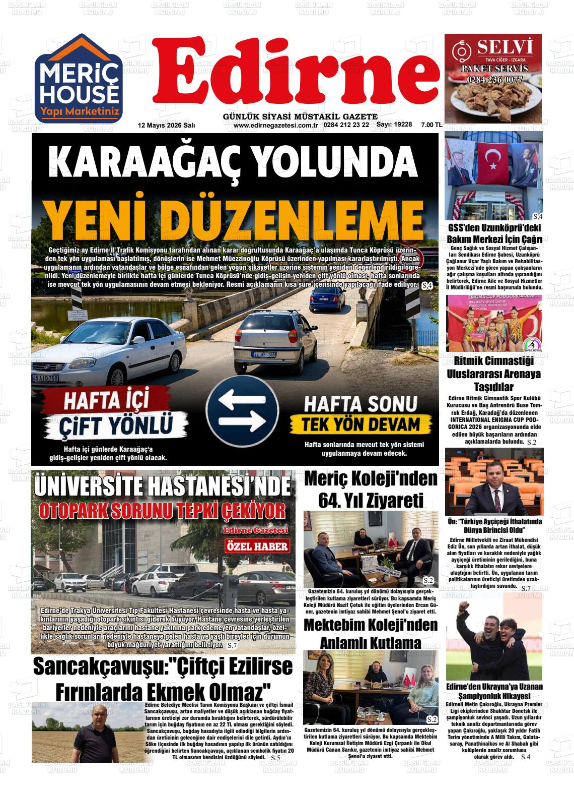 Edirne 12.05.2026