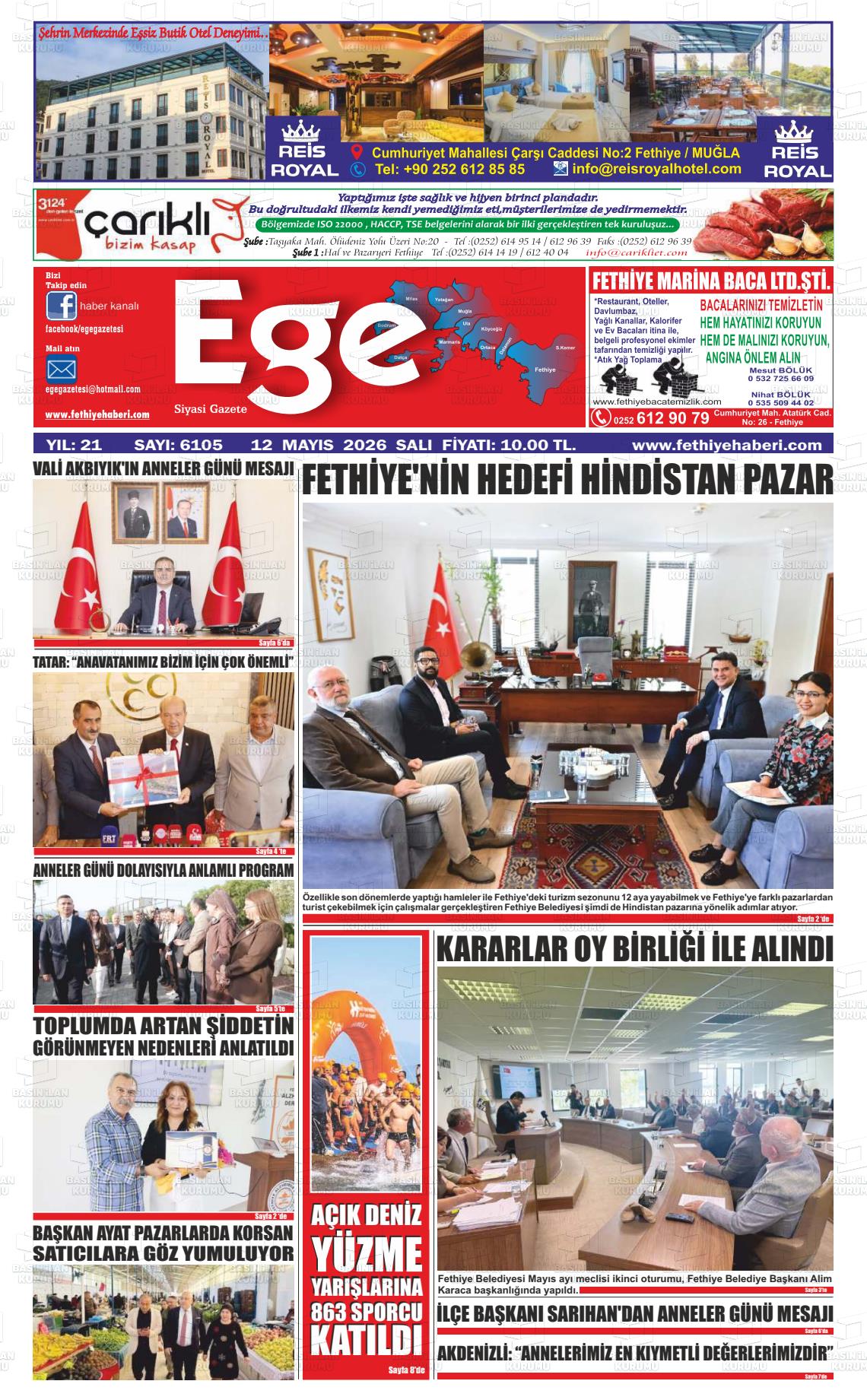 Mugla Egefethiye 12.05.2026