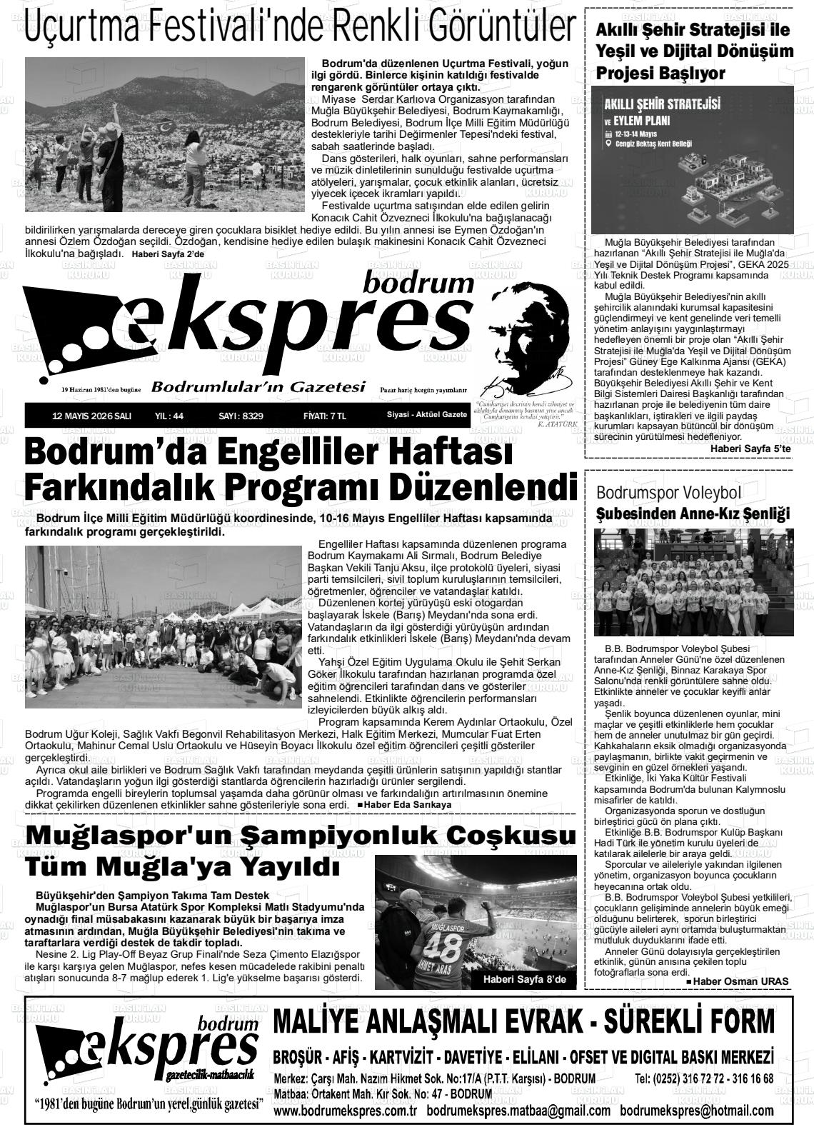 Mugla Ekspresbodrum 12.05.2026