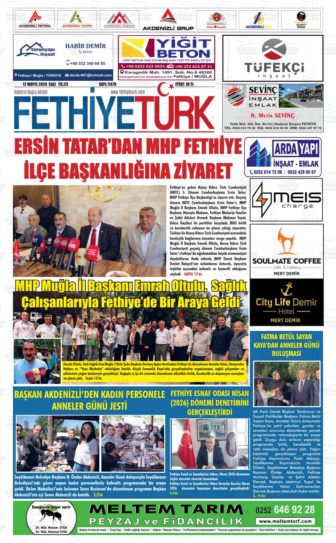 Mugla Gozdefethiye 12.05.2026