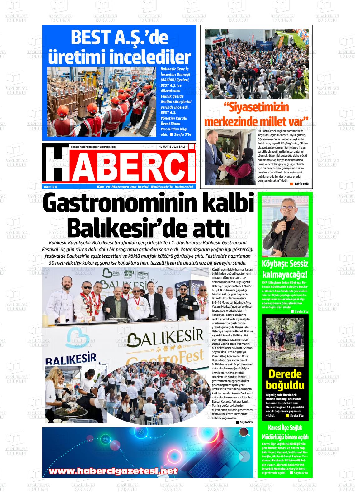 Mersin Haberci 12.05.2026