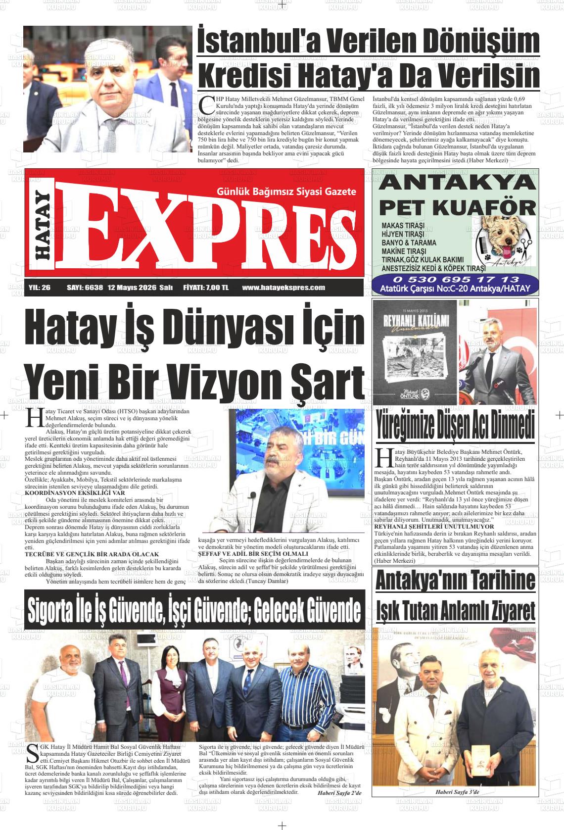 Hatay Expres 12.05.2026