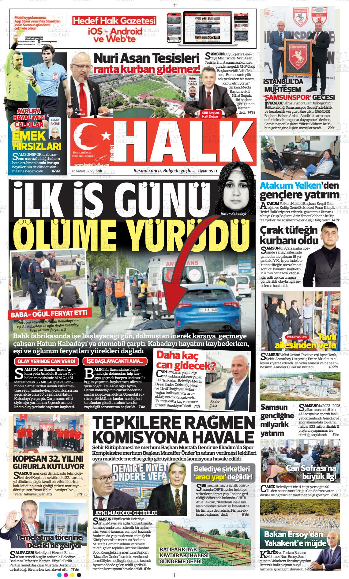 Samsun Hedefhalk 12.05.2026