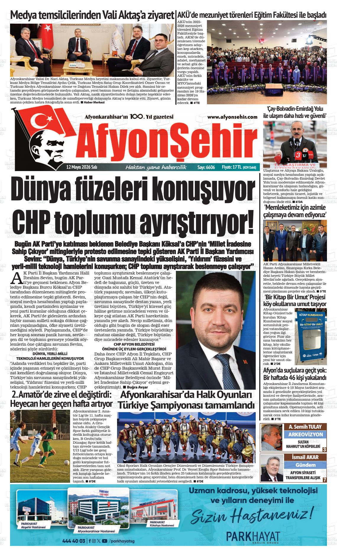 Afyonkarahisar Hisar 12.05.2026