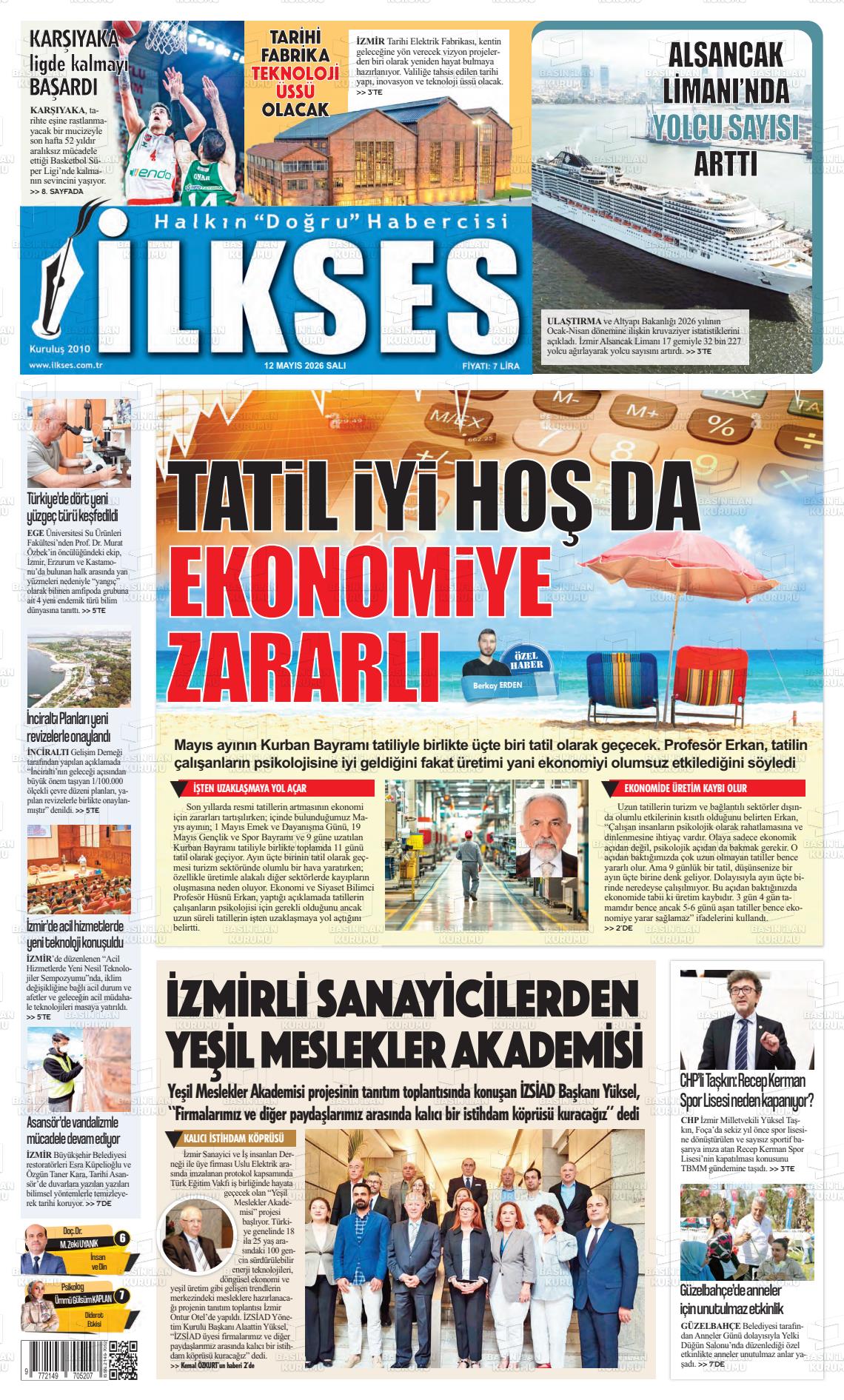 Izmir Ilkses 12.05.2026