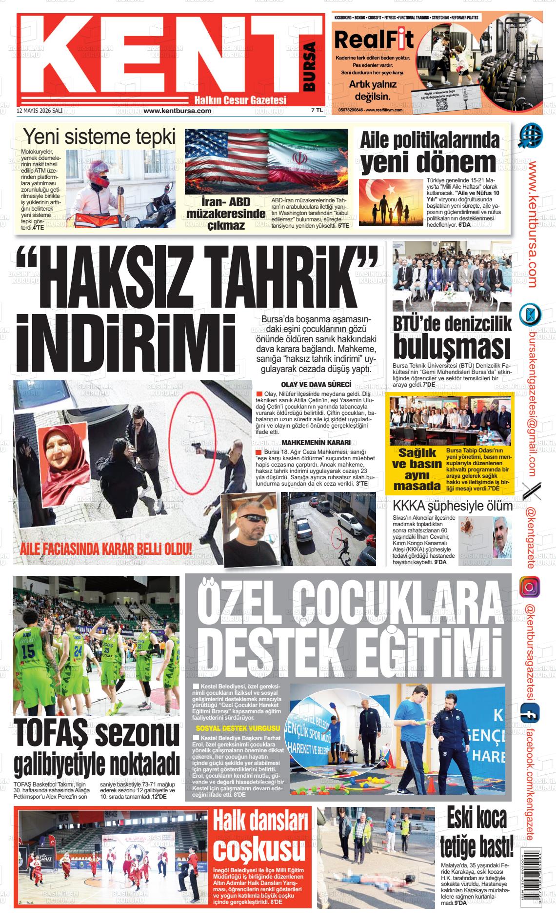 Bursa Kent 12.05.2026