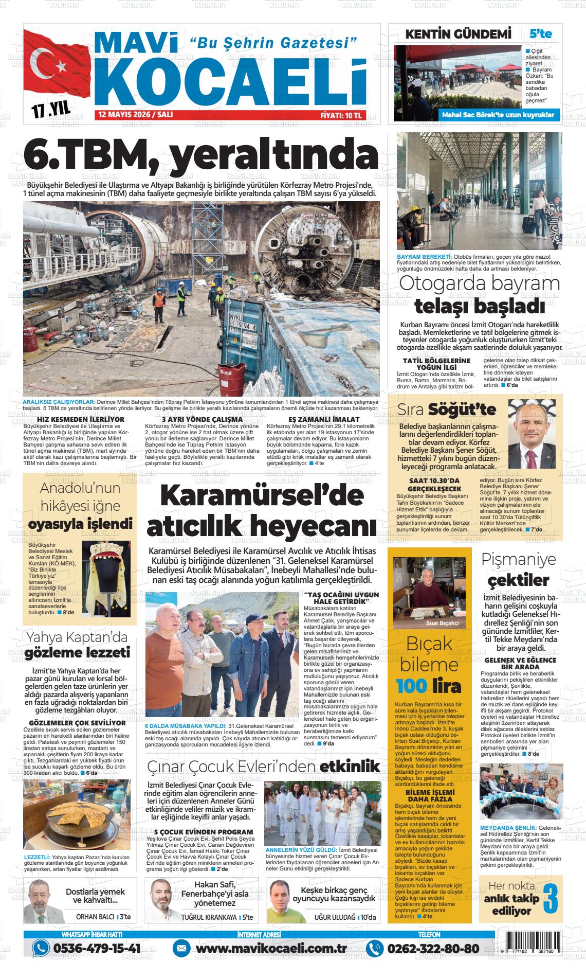 Kocaeli Mavi 12.05.2026