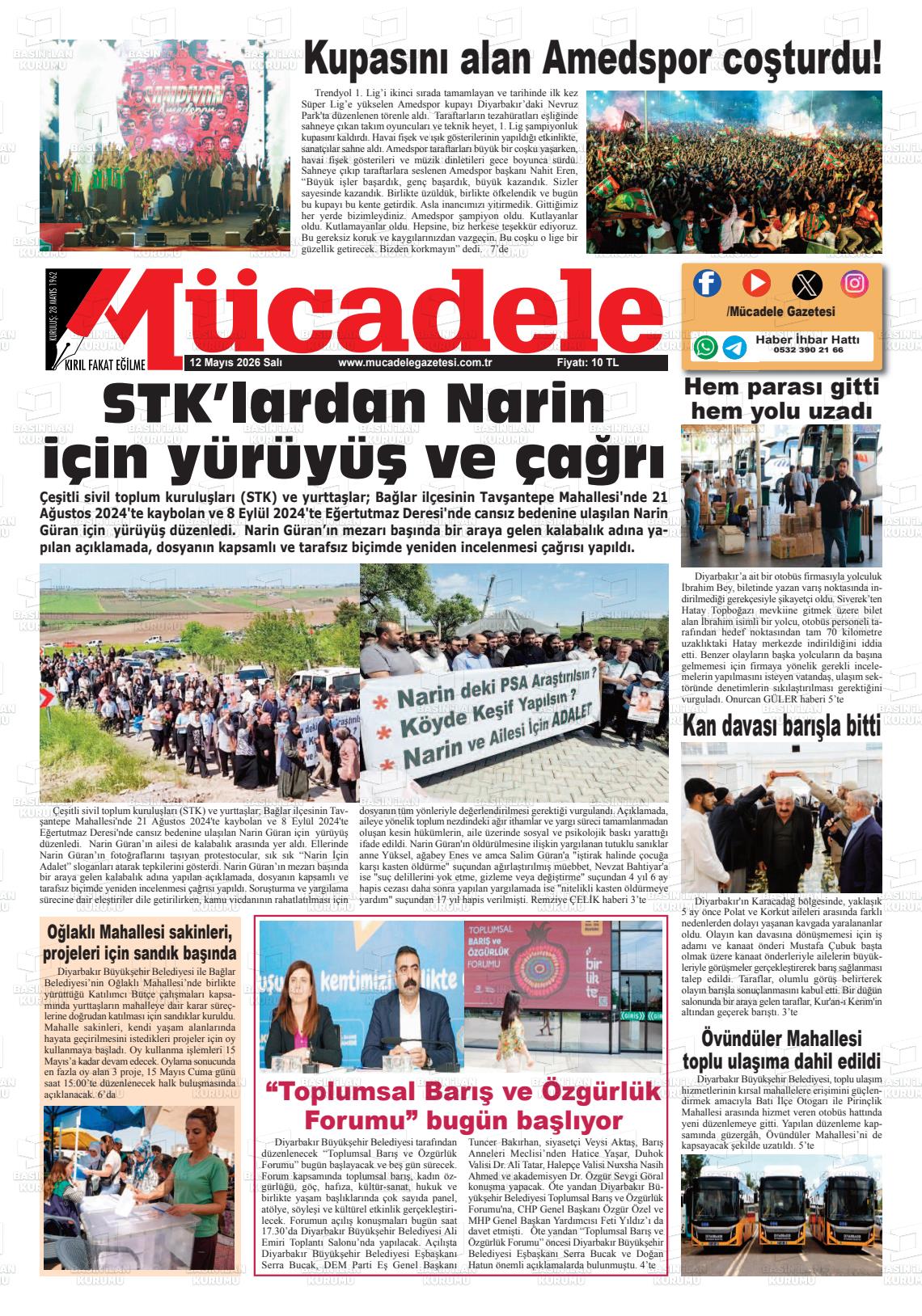 Diyarbakir Mucadele 12.05.2026