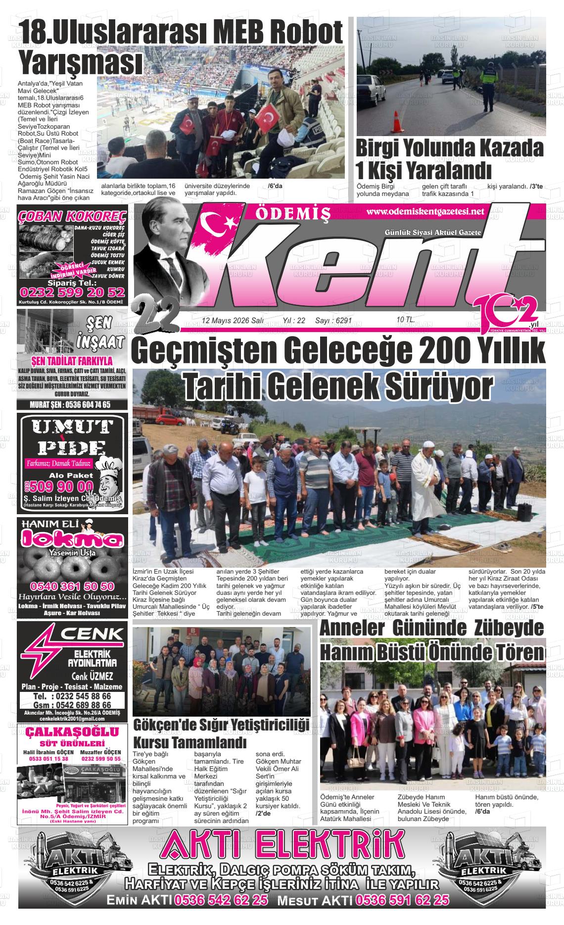 Izmir Odemiskent 12.05.2026