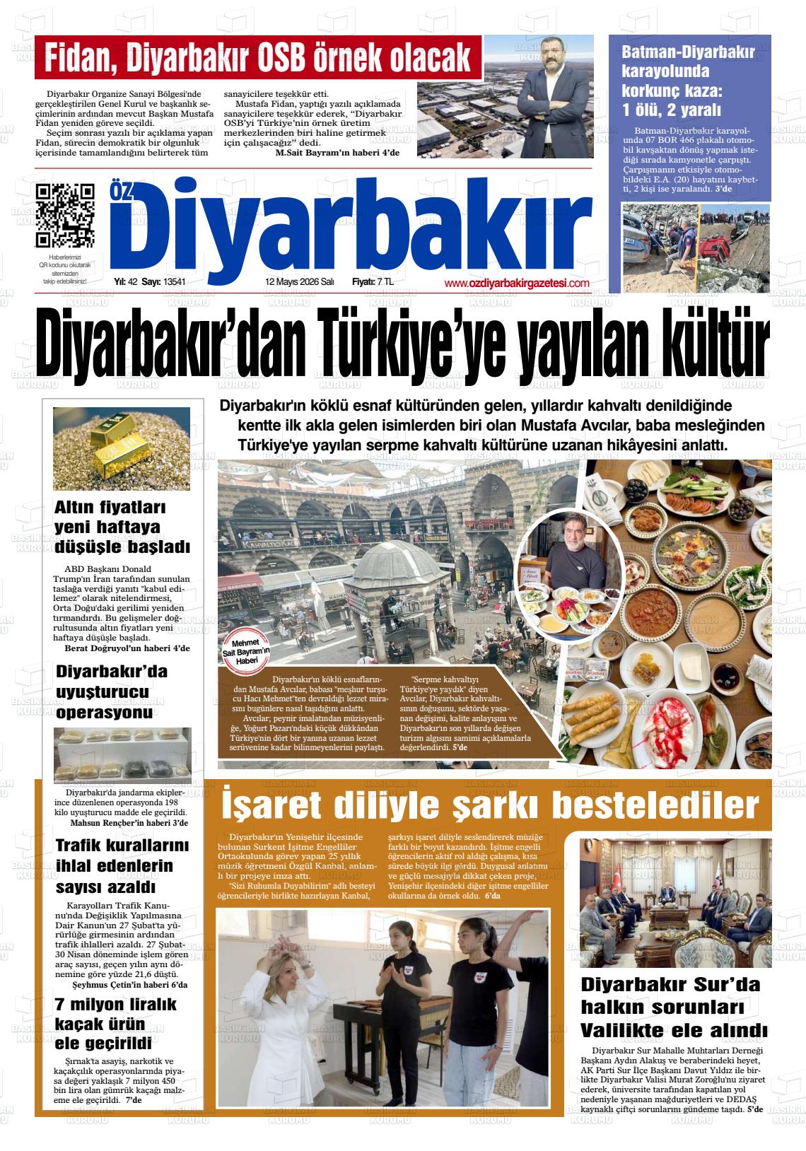 Diyarbakir Oz 12.05.2026