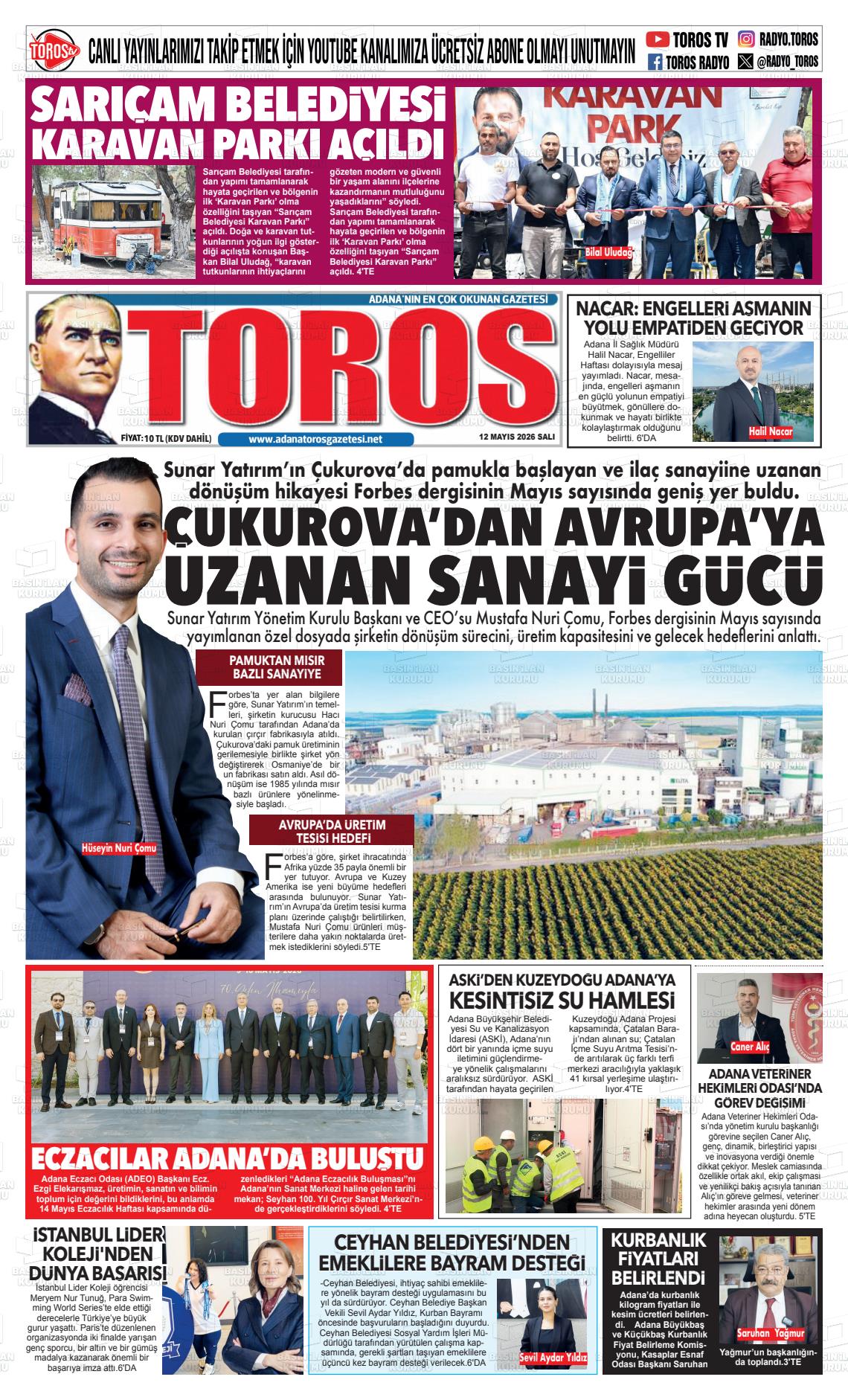 Antalya Toros 12.05.2026