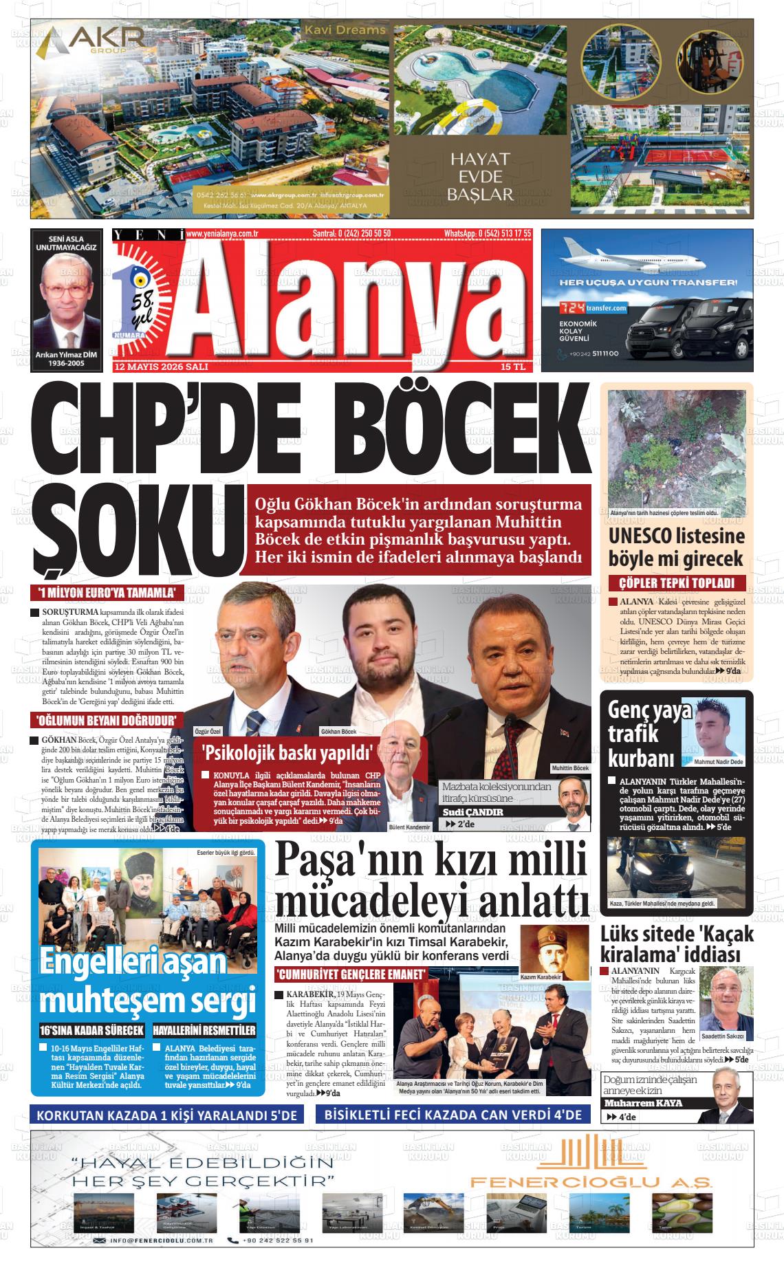 Antalya Yenialanya 12.05.2026