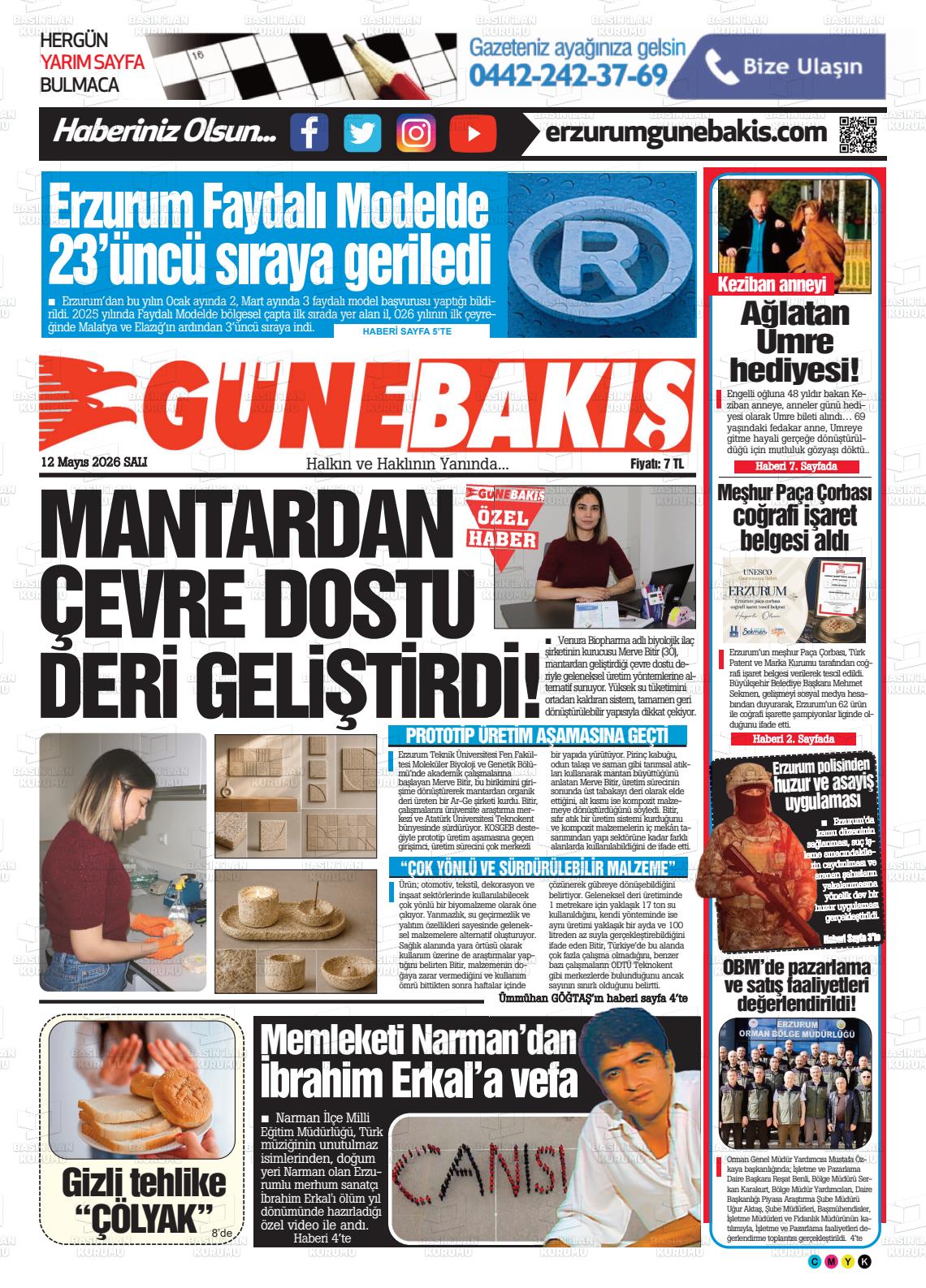 Erzurum Yenikusak 12.05.2026