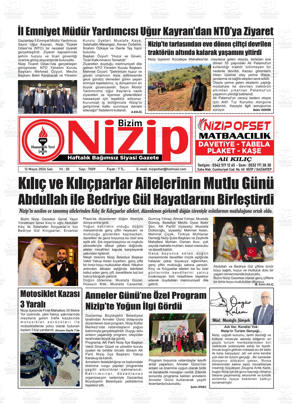 Gaziantep Yesilnizip 12.05.2026
