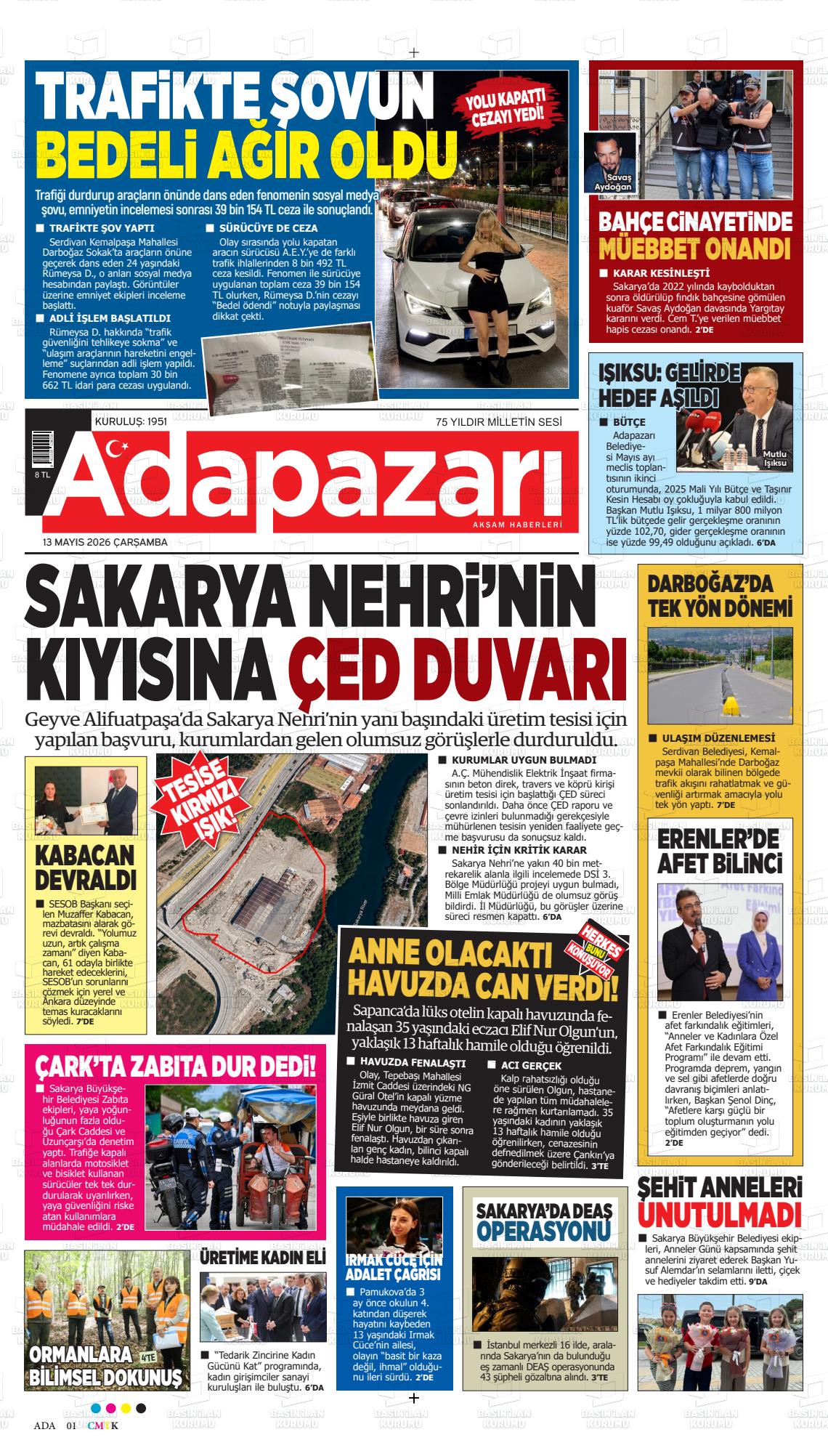 Sakarya Adapazariaksamhaberleri 13.05.2026