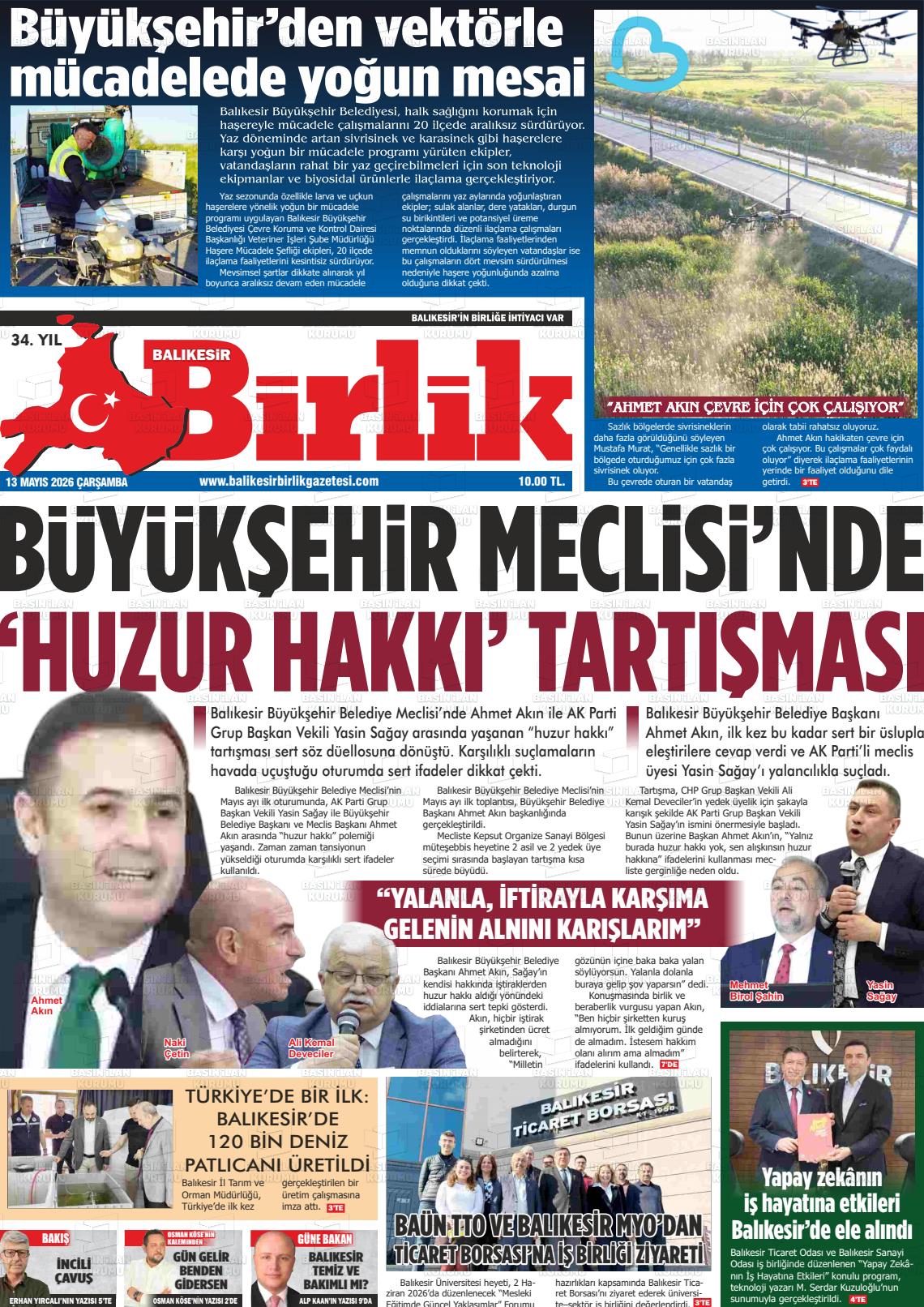 Balikesir Birlik 13.05.2026
