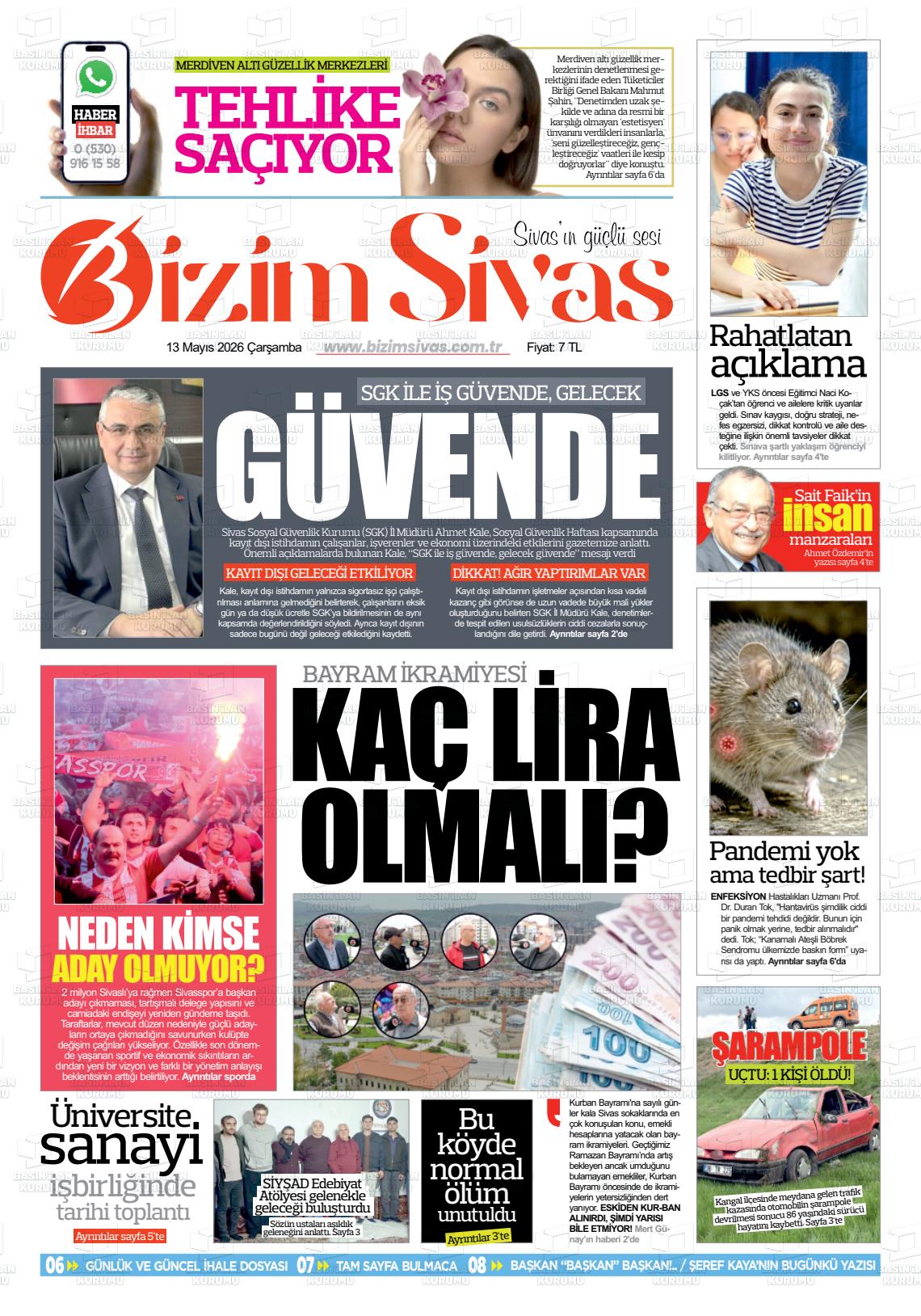 Sivas Bizim 13.05.2026